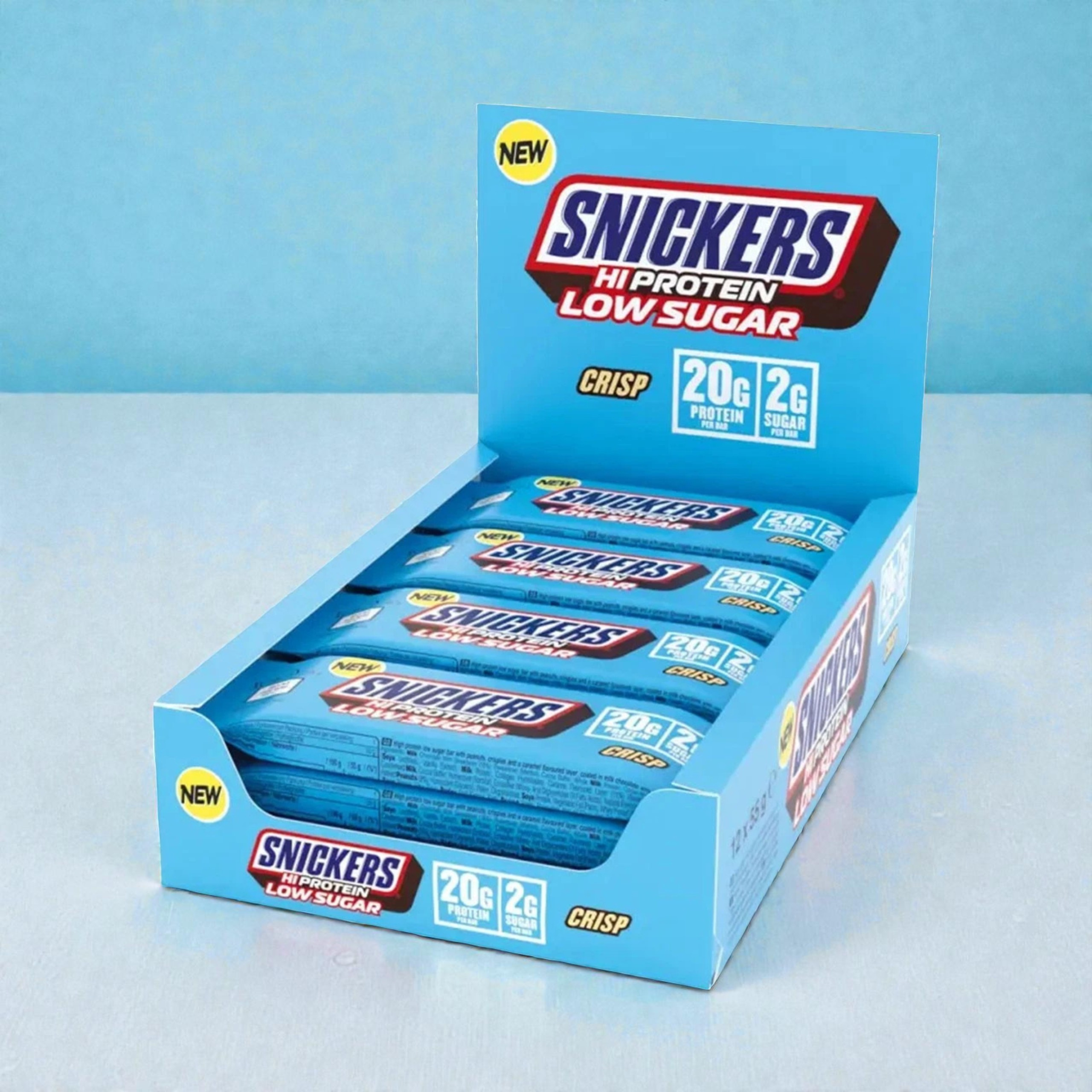 Mars - Baton Snickers HIProtein Low Sugar Bar - 55g x12