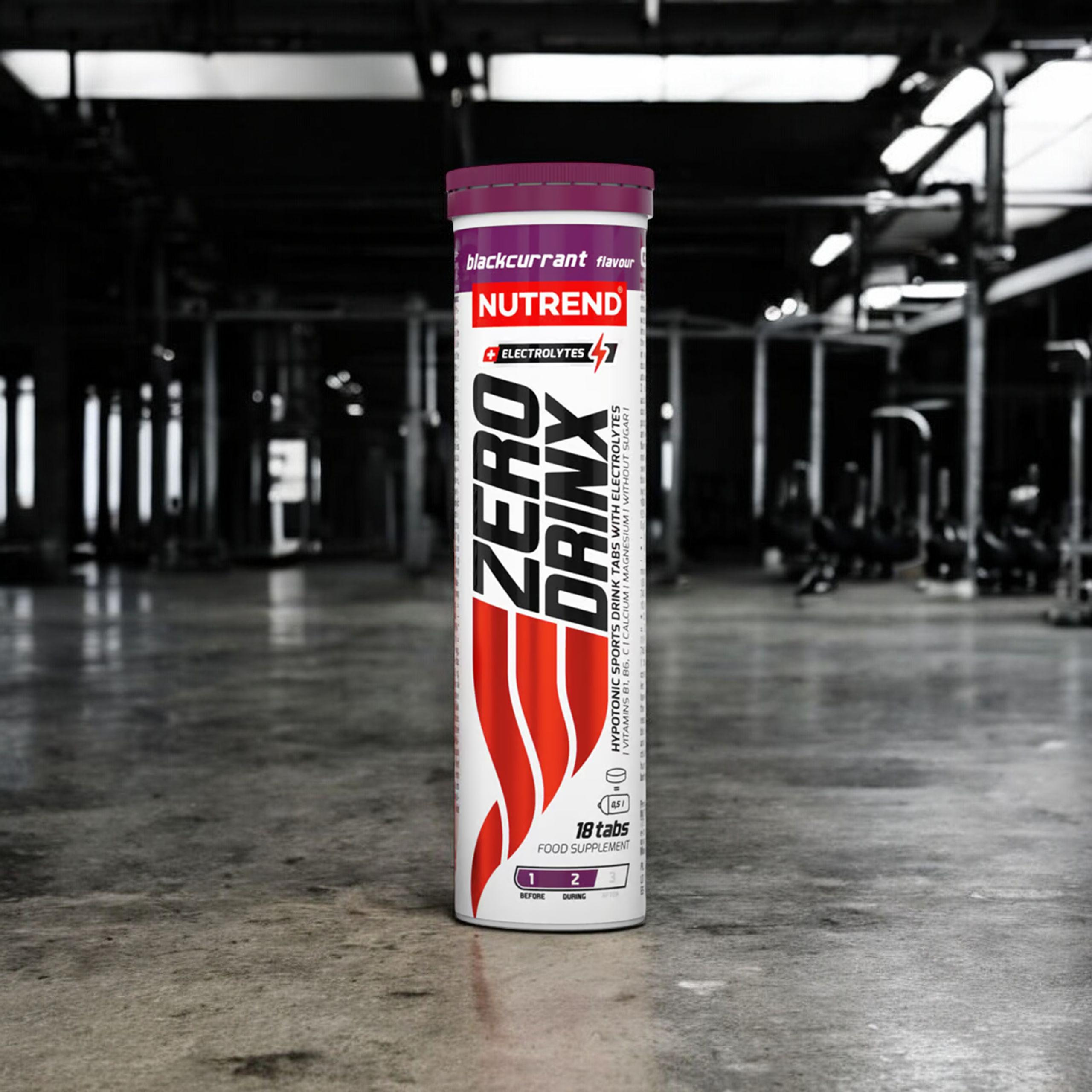 NUTREND - Zero Drink - 18tabs - 2x Blackcurrant