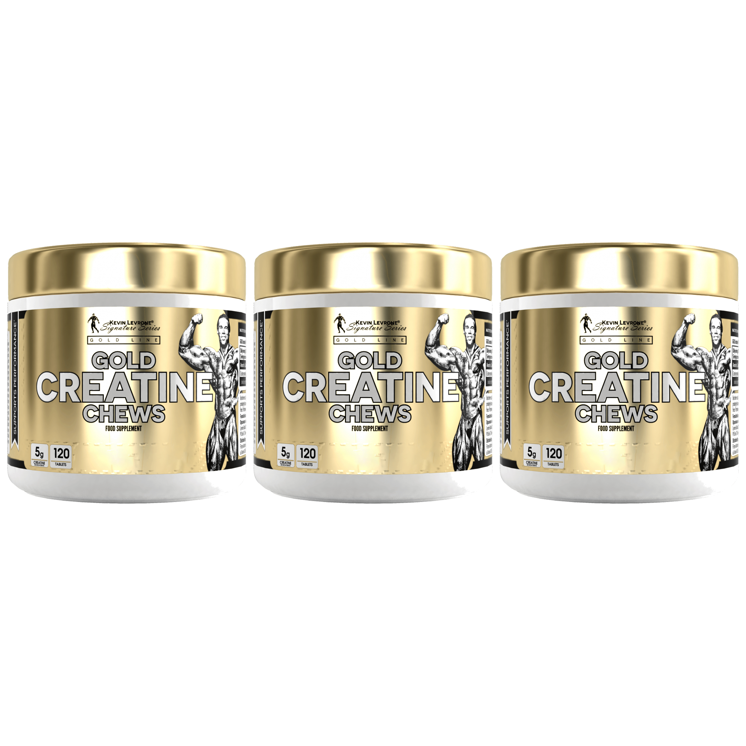 KEVIN LEVRONE - Gold Creatine Chews - 3x 120tabs