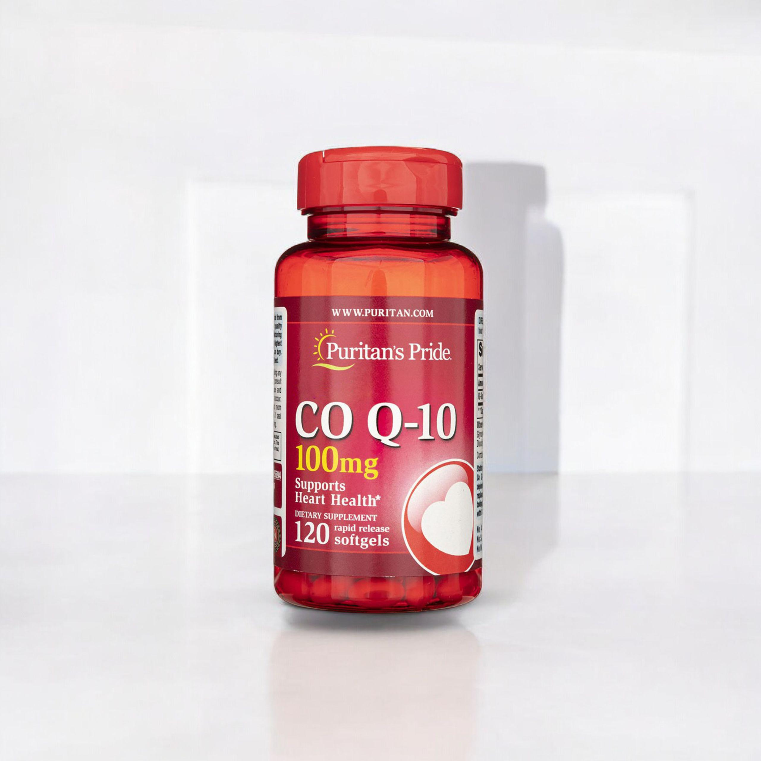 Puritan's Pride Coenzyme Q-10 100mg - 120softgels - 2x Koenzym Q10