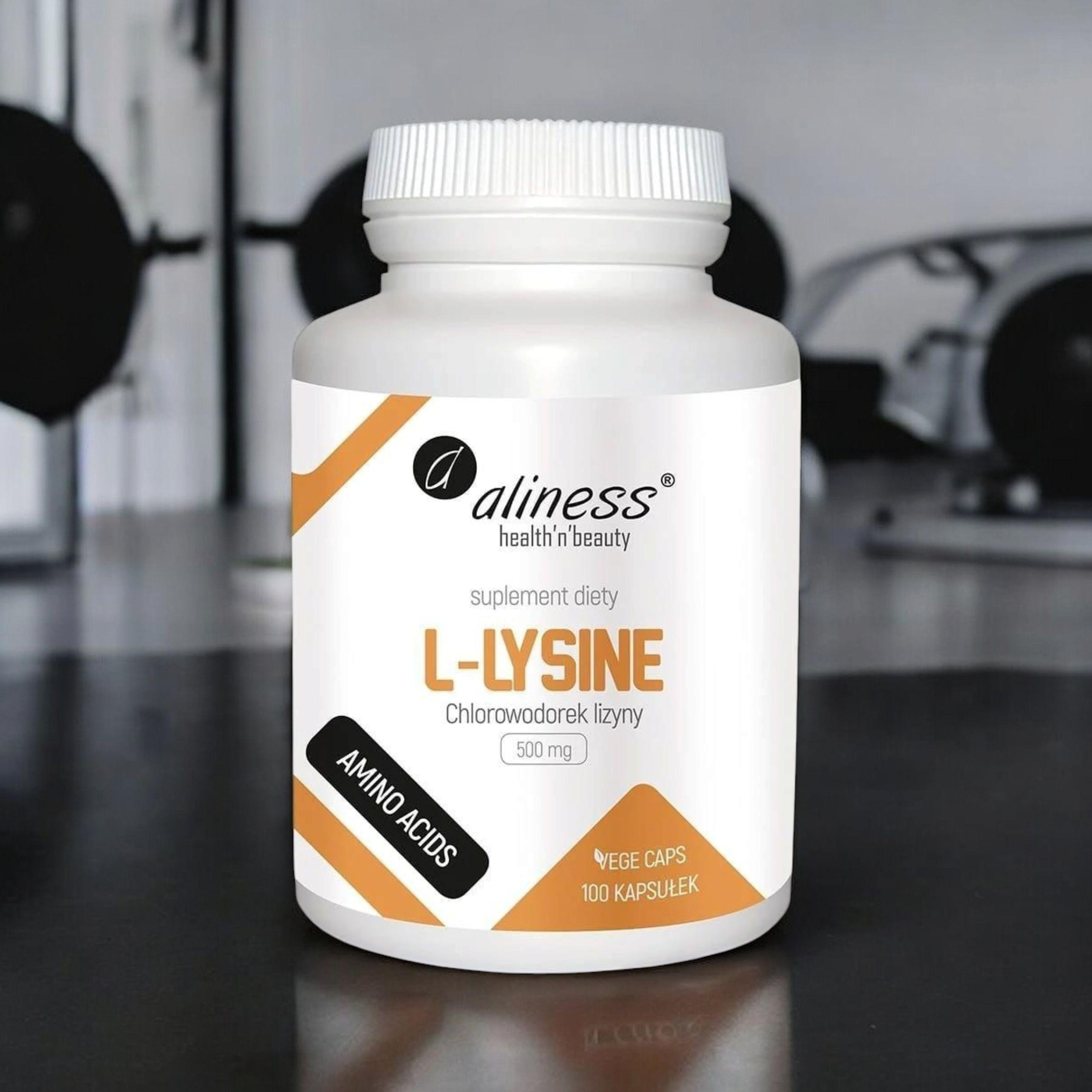 ALINESS - L-Lysine 500mg - 100vcaps.