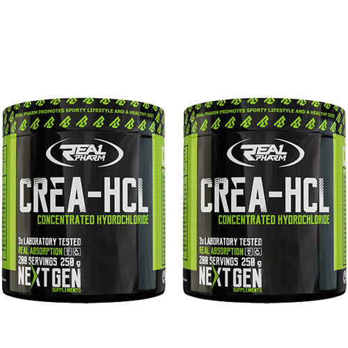 REAL PHARM Crea-HCL - 2x 250g