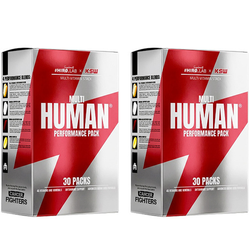 HIRO.LAB x KSW - MultiHuman Performance Pack - 2x 30packs.