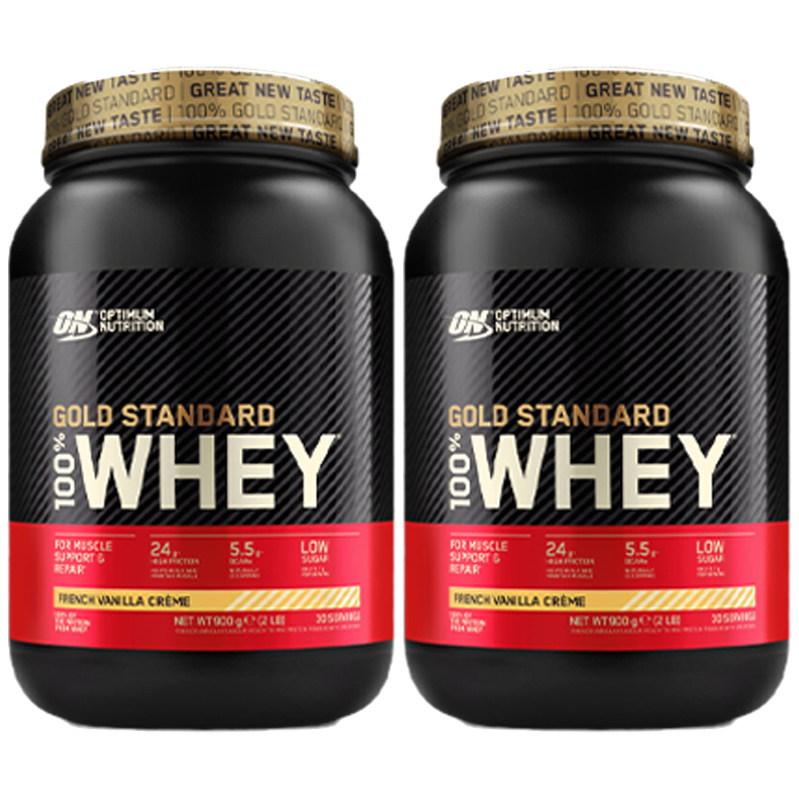 OPTIMUM NUTRITION Whey Gold Standard - 2x 900g