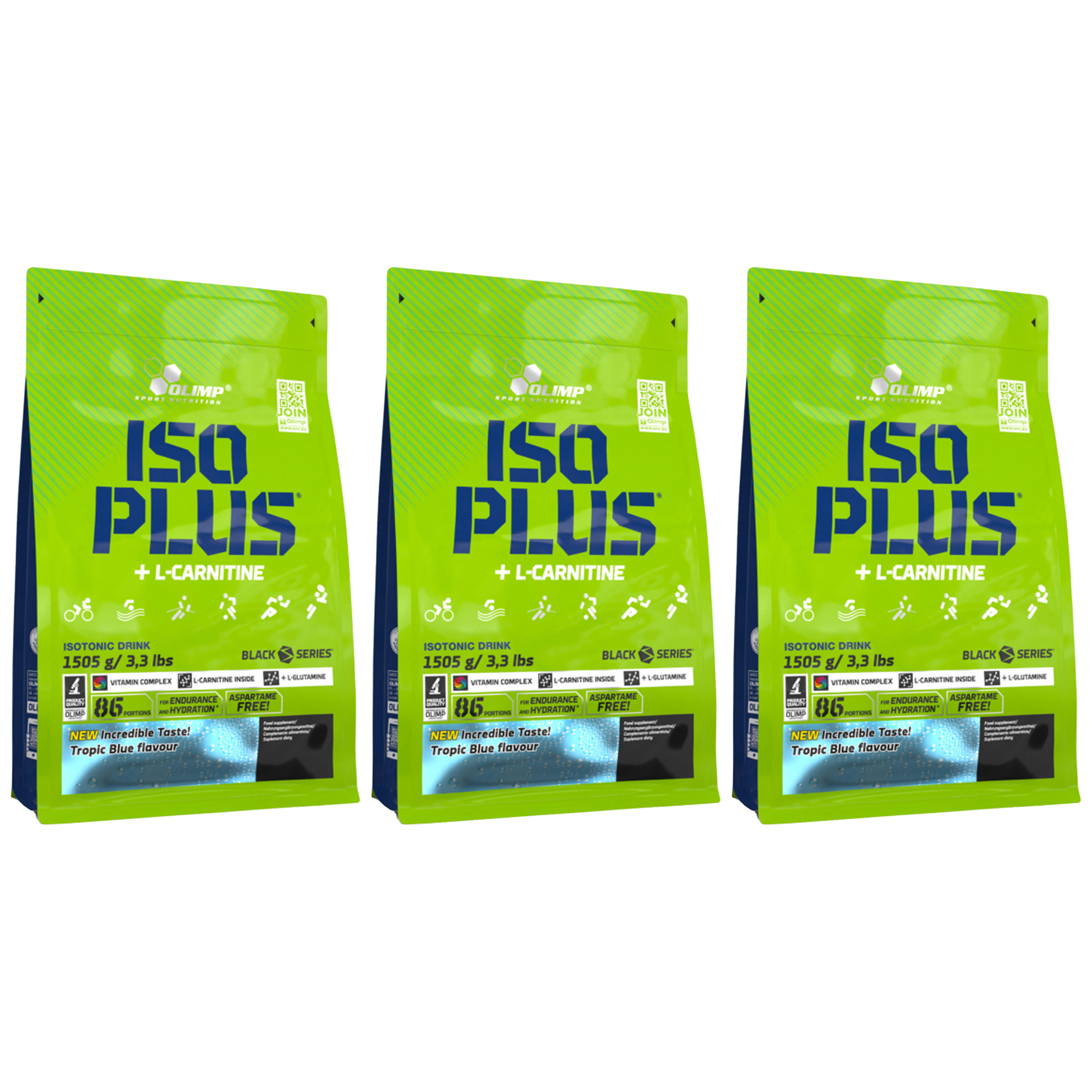 OLIMP Iso Plus Powder - 3x 1505g