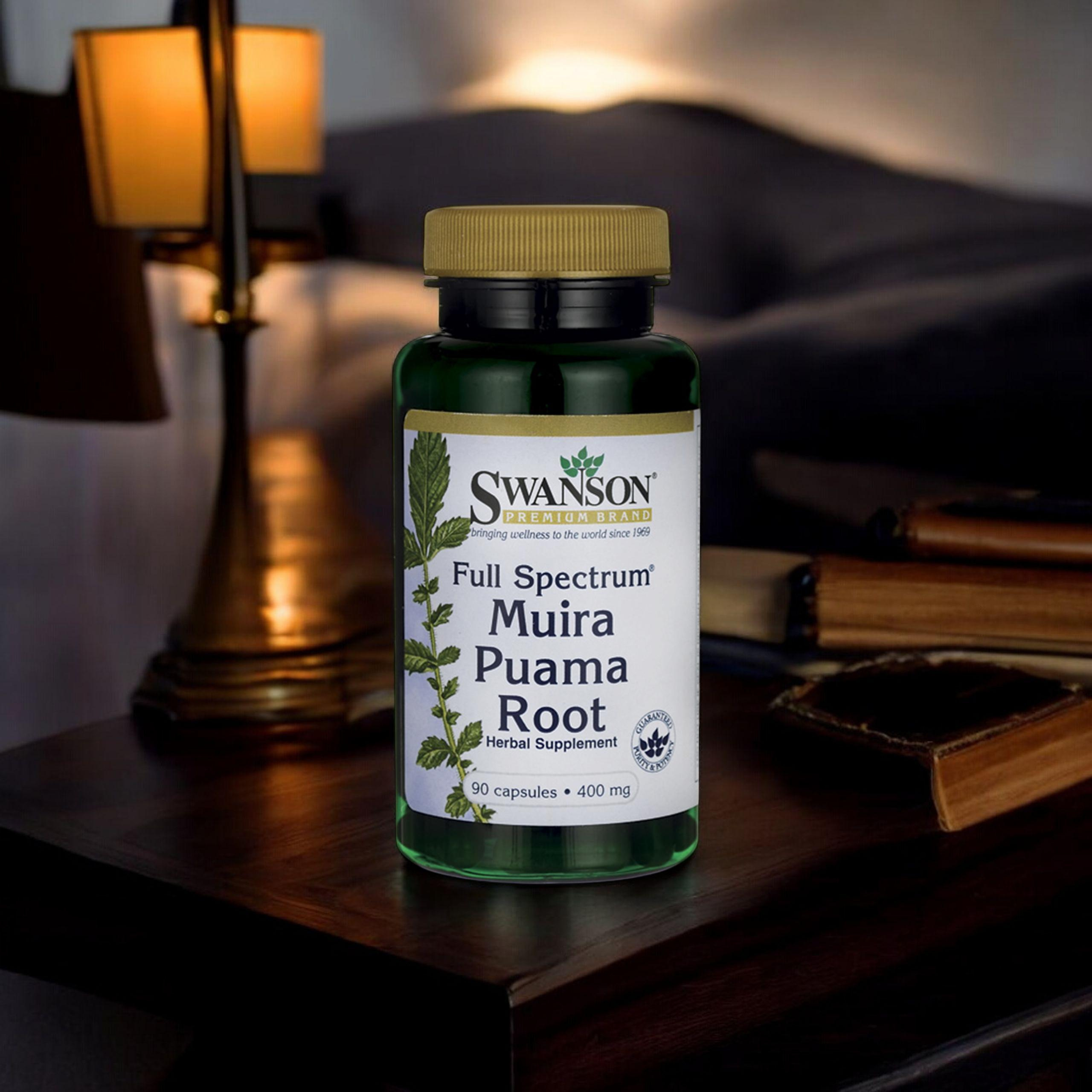 SWANSON Full Spectrum Muira Puama Root 400mg - 90caps