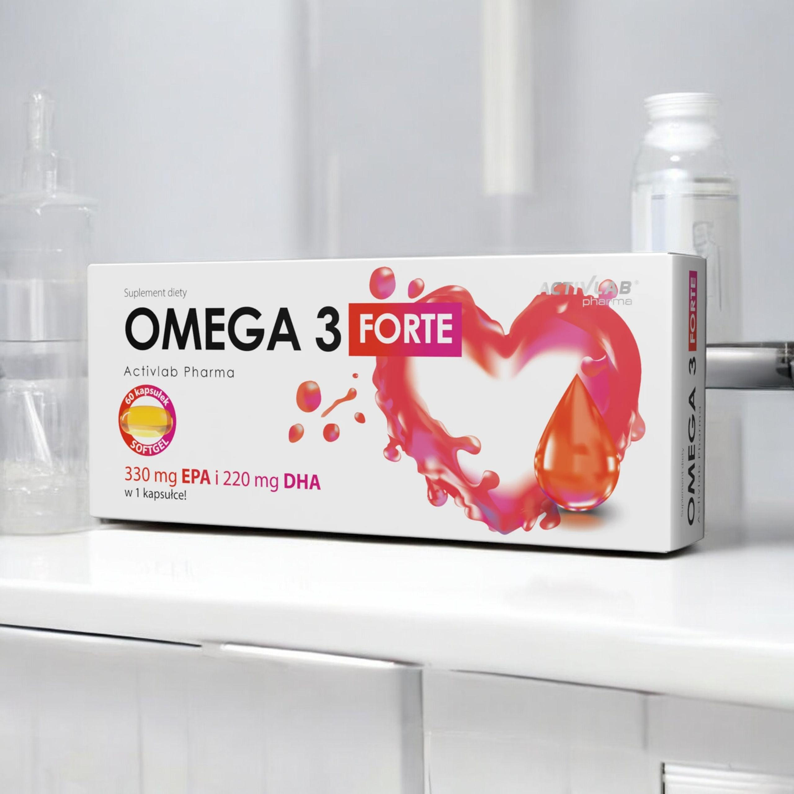 ACTIVLAB PHARMA - Omega 3 Forte - 2x 60softgels