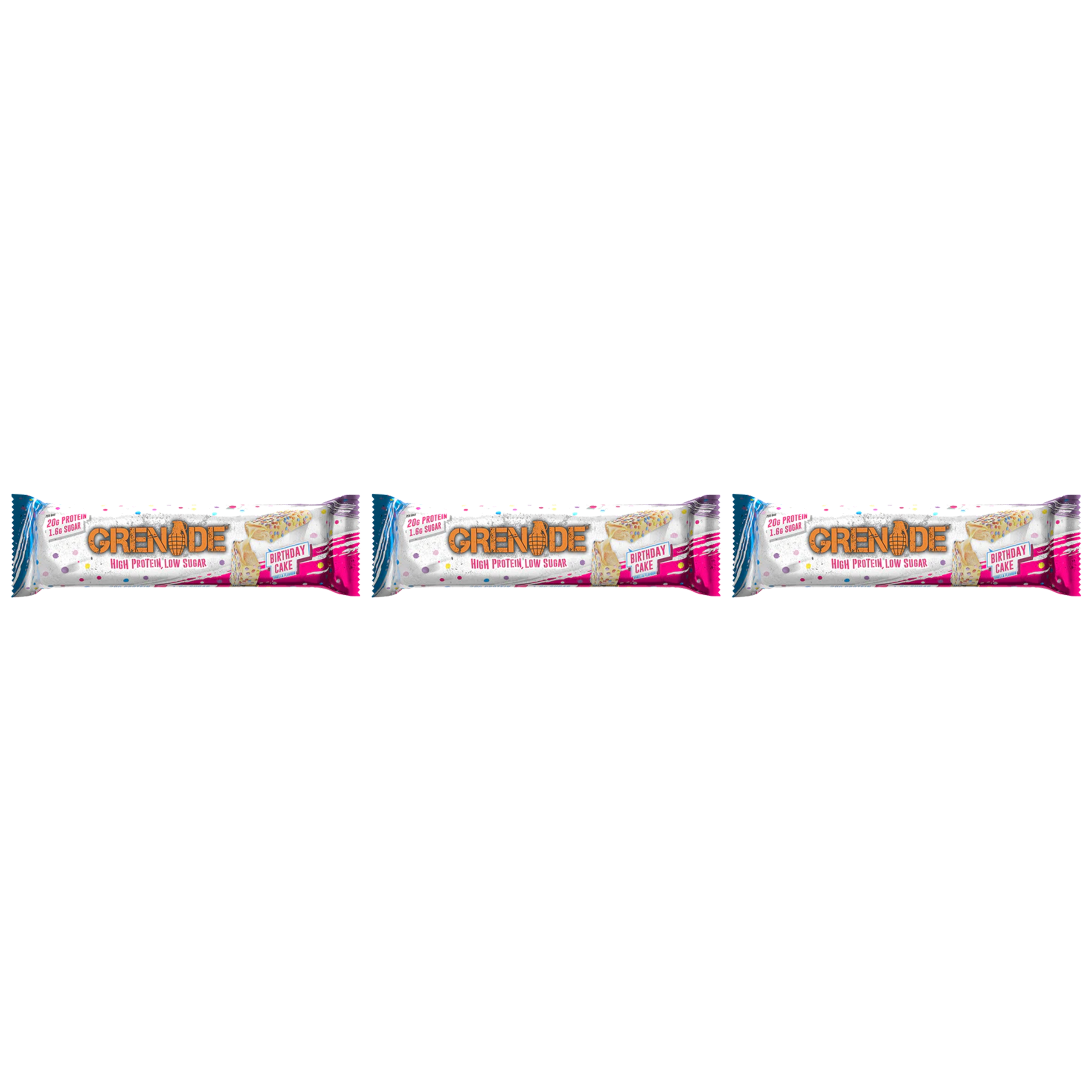 Grenade Protein Bar - 3x 60g