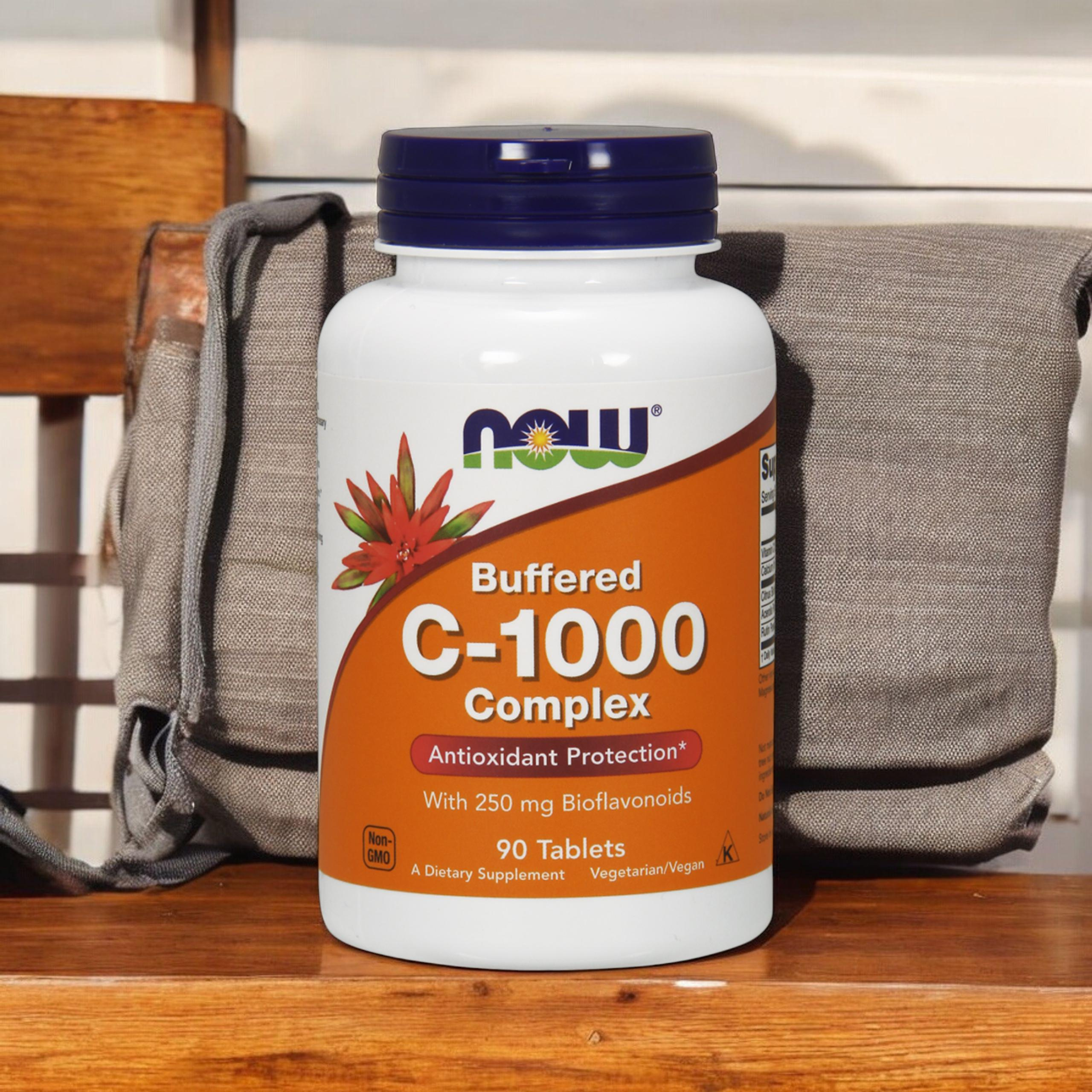 NOW Vitamin C-1000 Complex Buffered - 2x 90tab