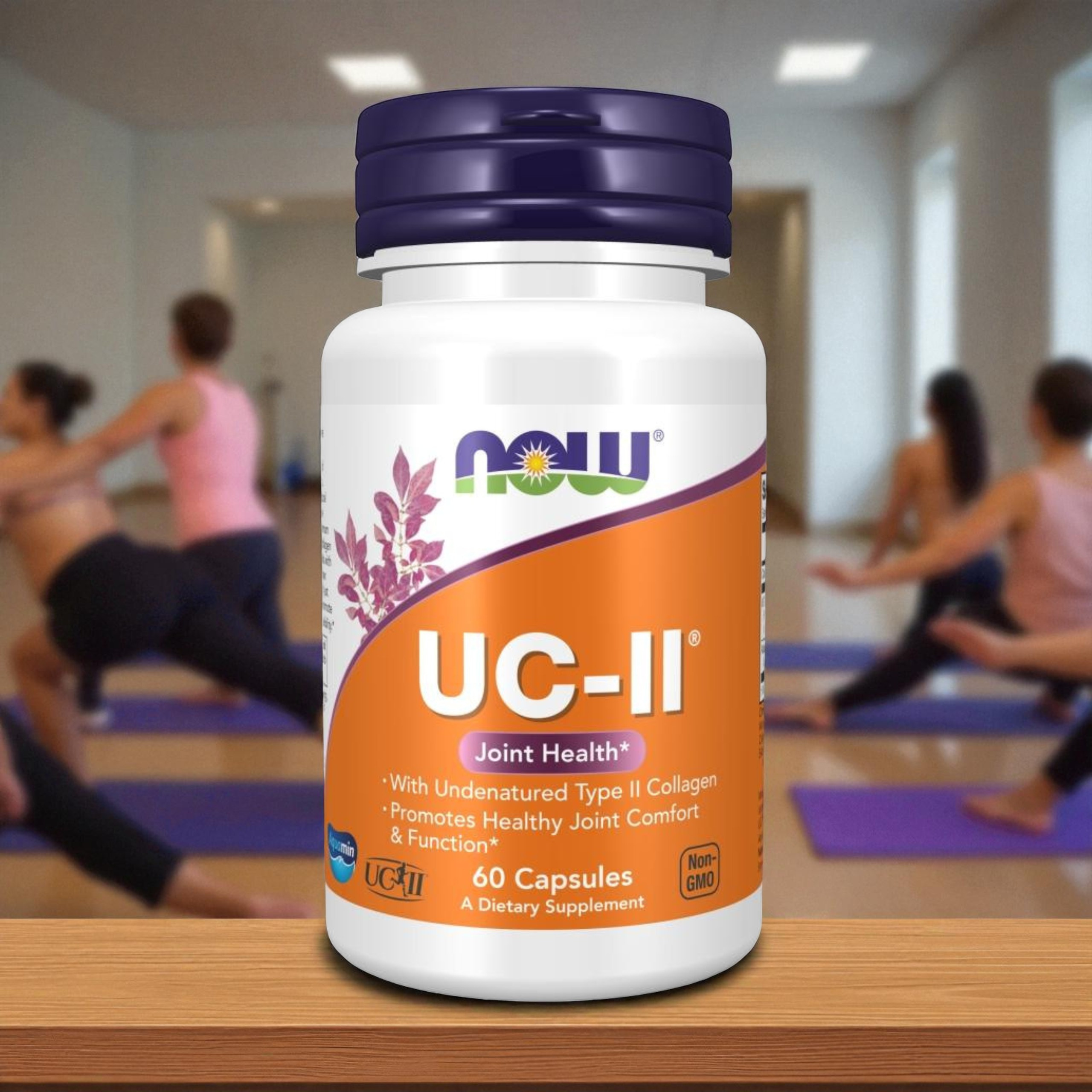 NOW - UC-II Collagen Type II 40mg - 2x 60vcaps.