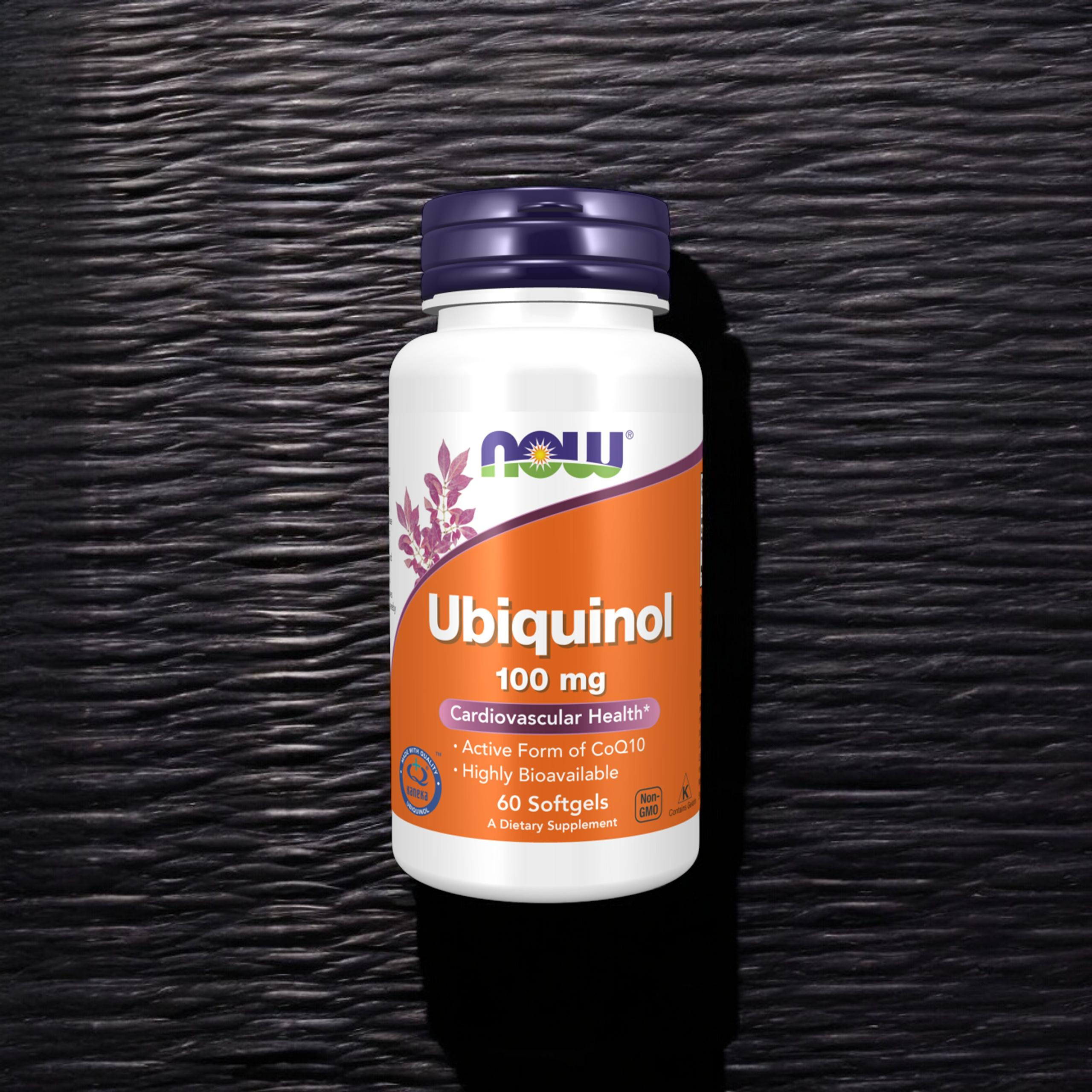 NOW Ubiquinol 100mg - 2x 60softgels