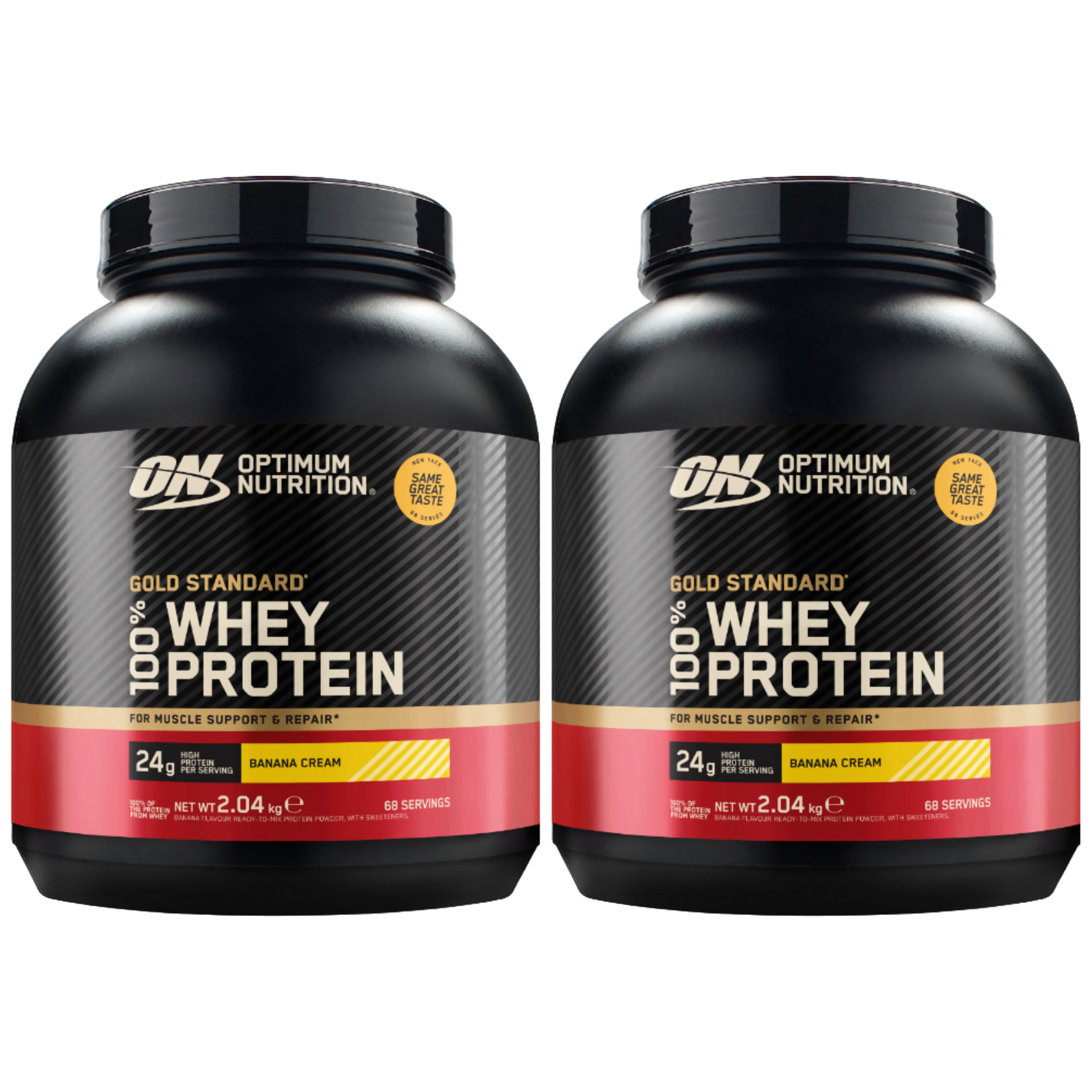 OPTIMUM NUTRITION Whey Gold Standard - 2x 2040g