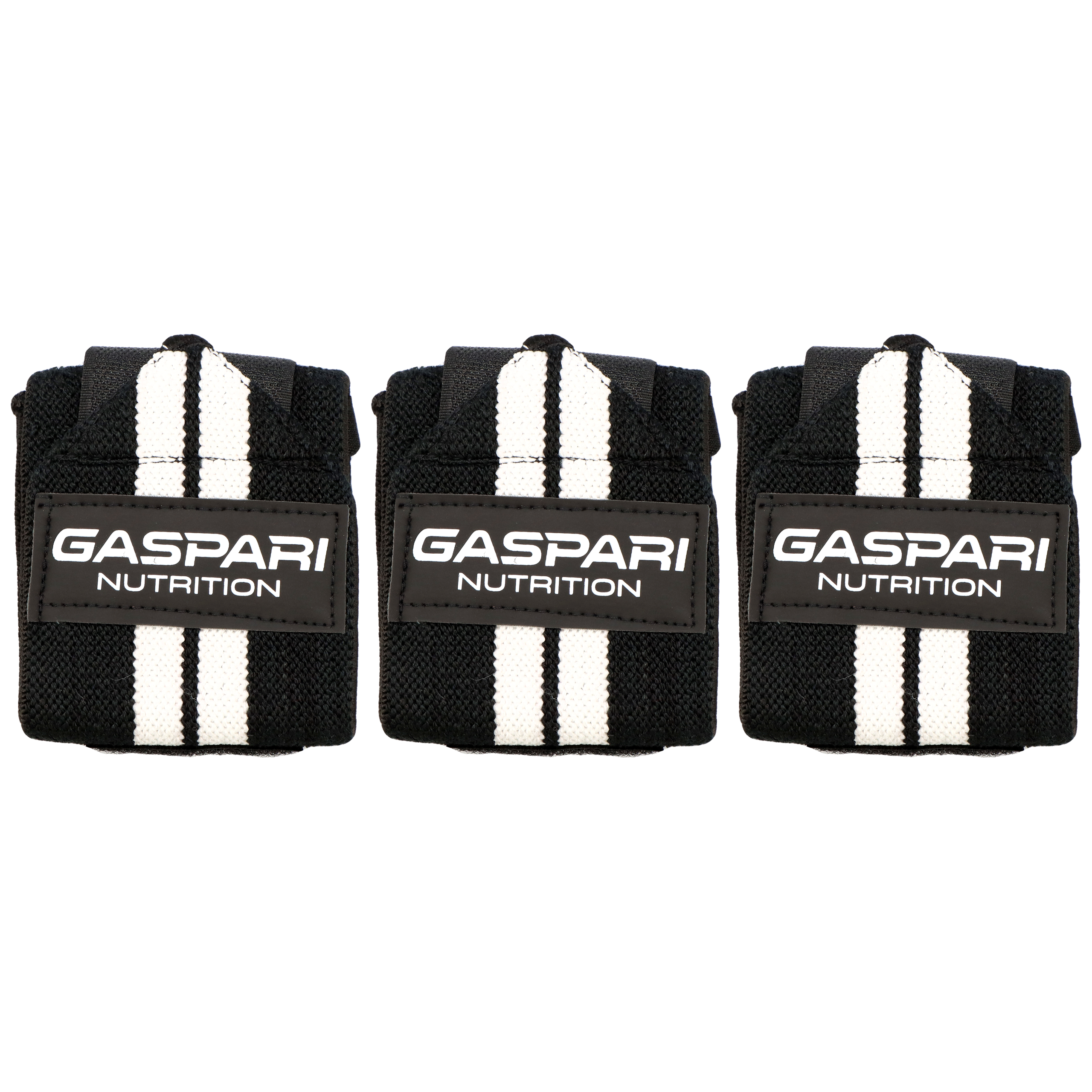 GASPARI NUTRITION Wrist Wraps - 3x Opaski usztywniające na nadgarstki