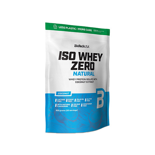 BioTech USA Iso Whey Zero Natural - 500g - Coconut