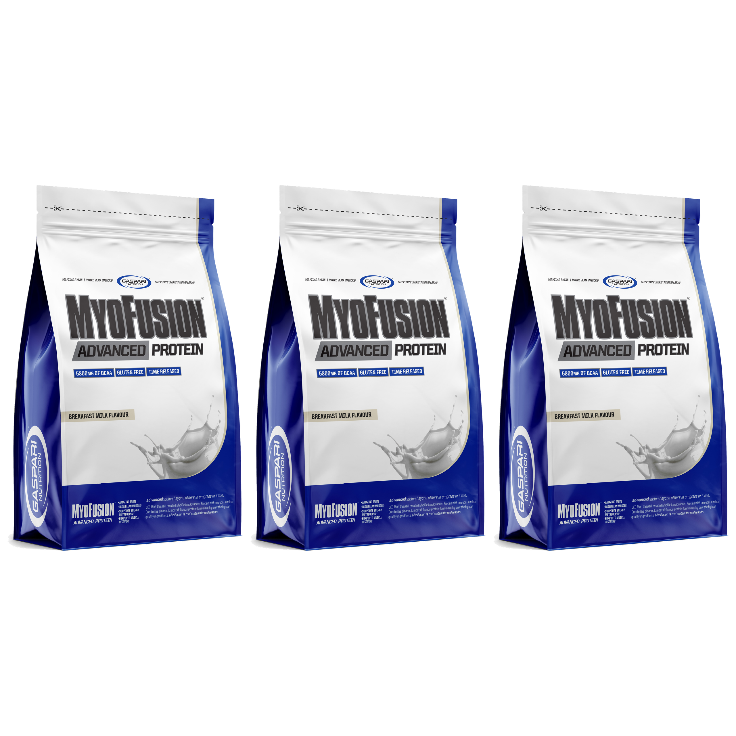 GASPARI NUTRITION Myofusion Advanced EU - 3x 500g