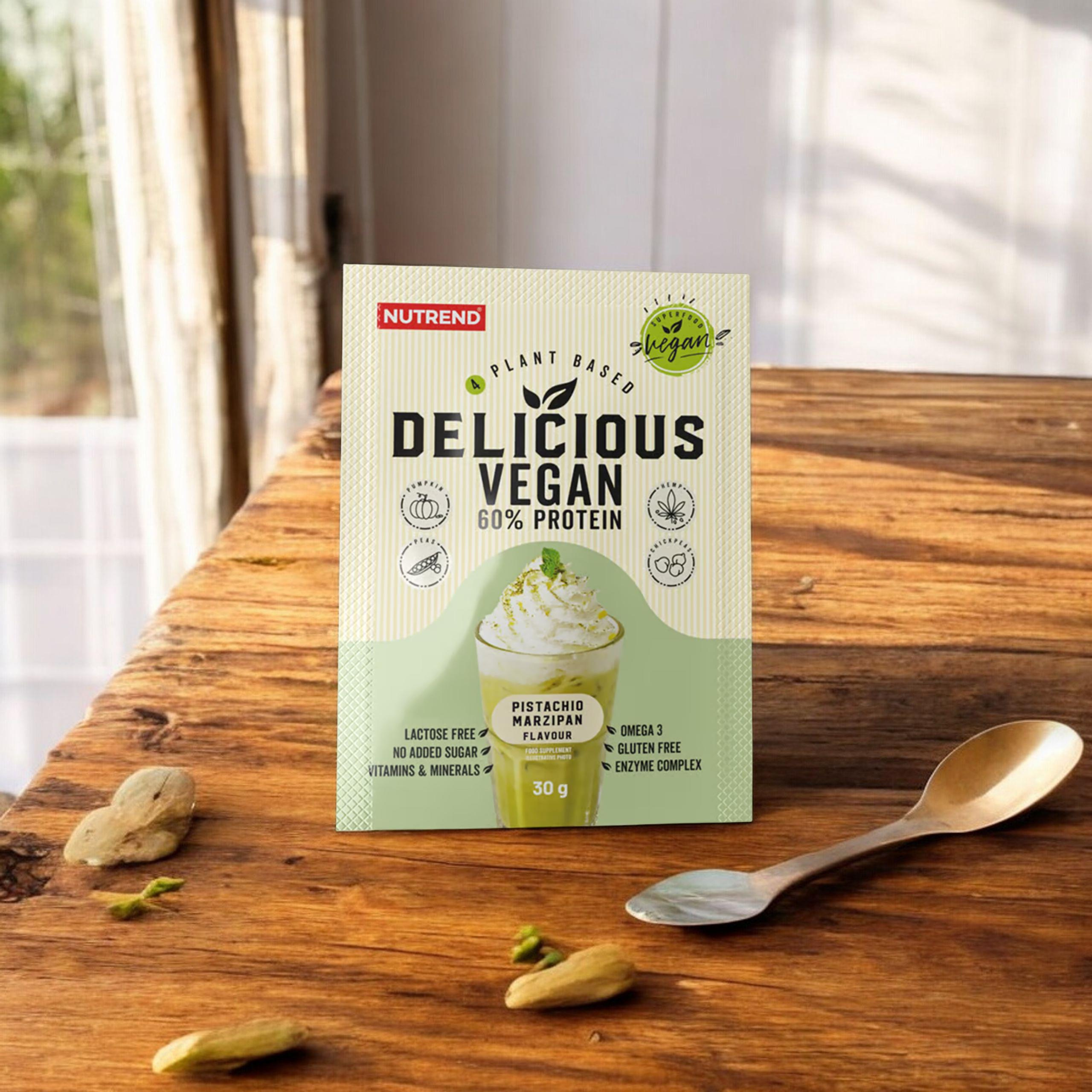 NUTREND Delicious Vegan Protein - 2x 30g - Pistachio Marzipan