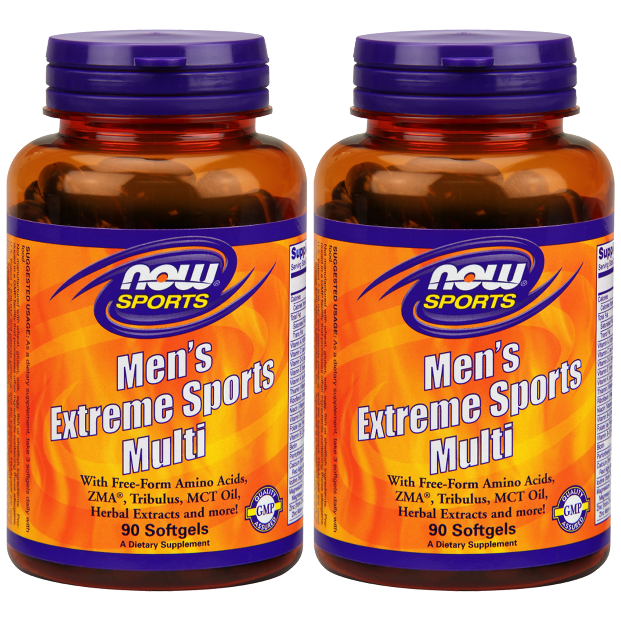 NOW Men's Extreme Sports MultiVitamin - 2x 90softgels