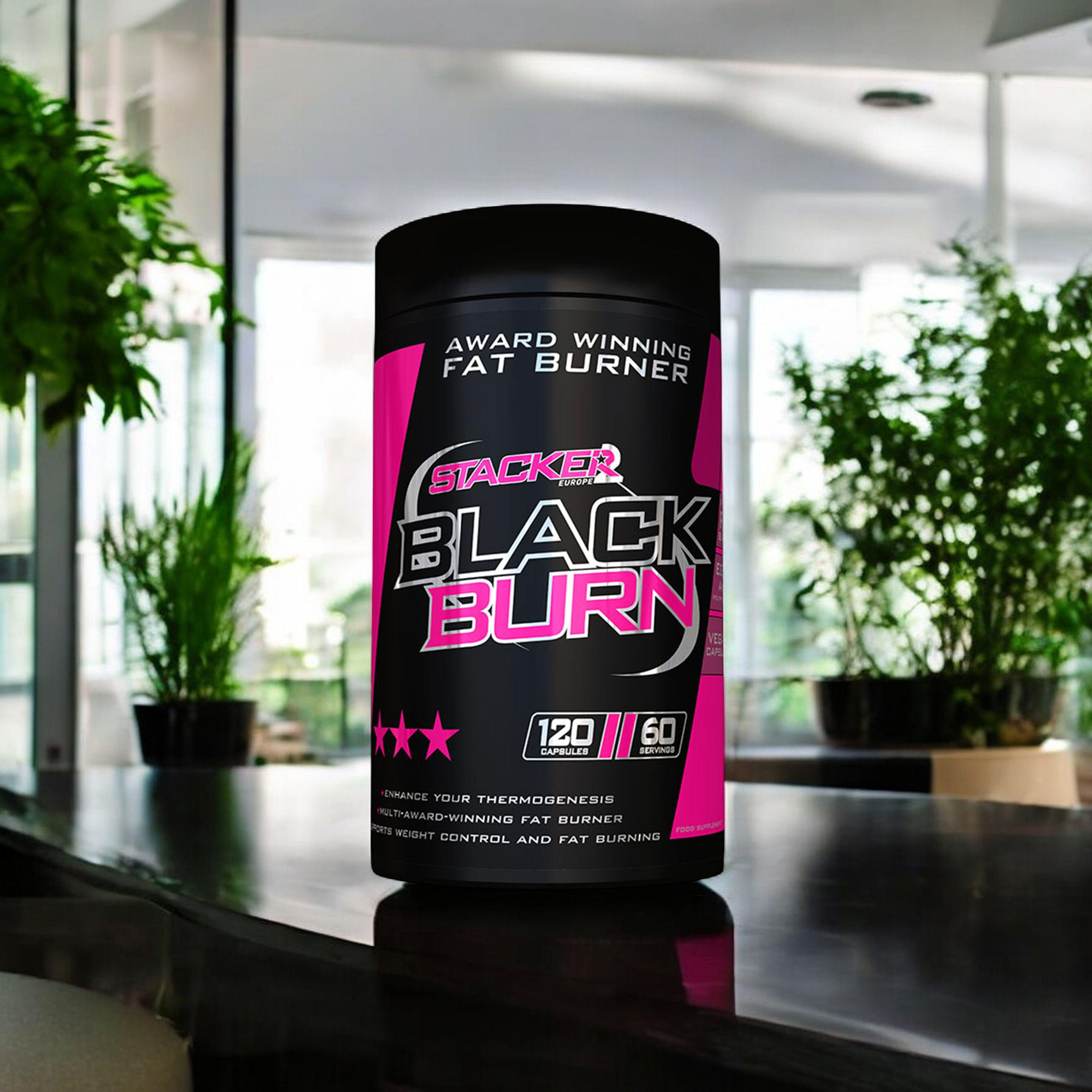 STACKER2 Black Burn - 120caps.