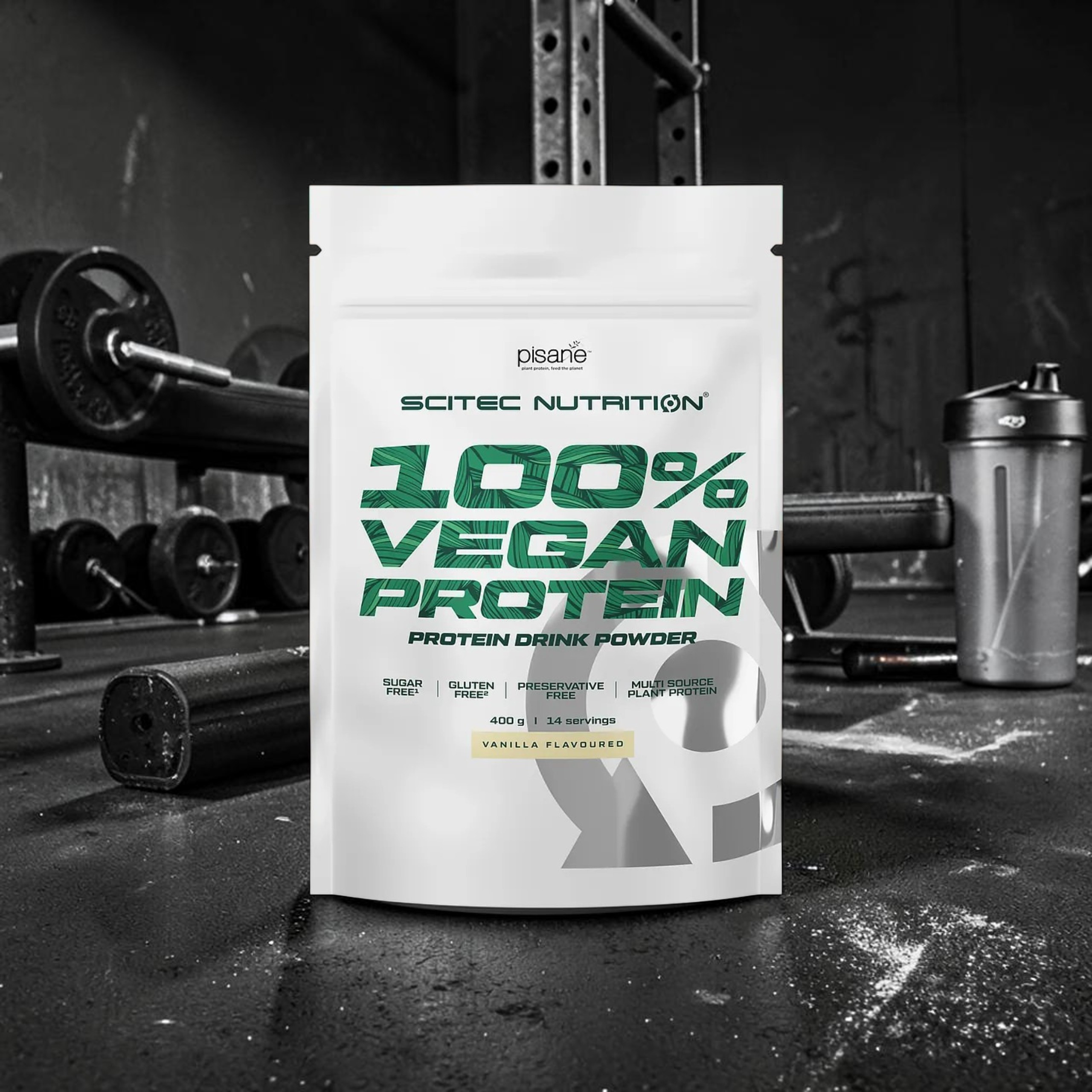 SCITEC - 100% Vegan Protein - 3x 400g - Vanilla