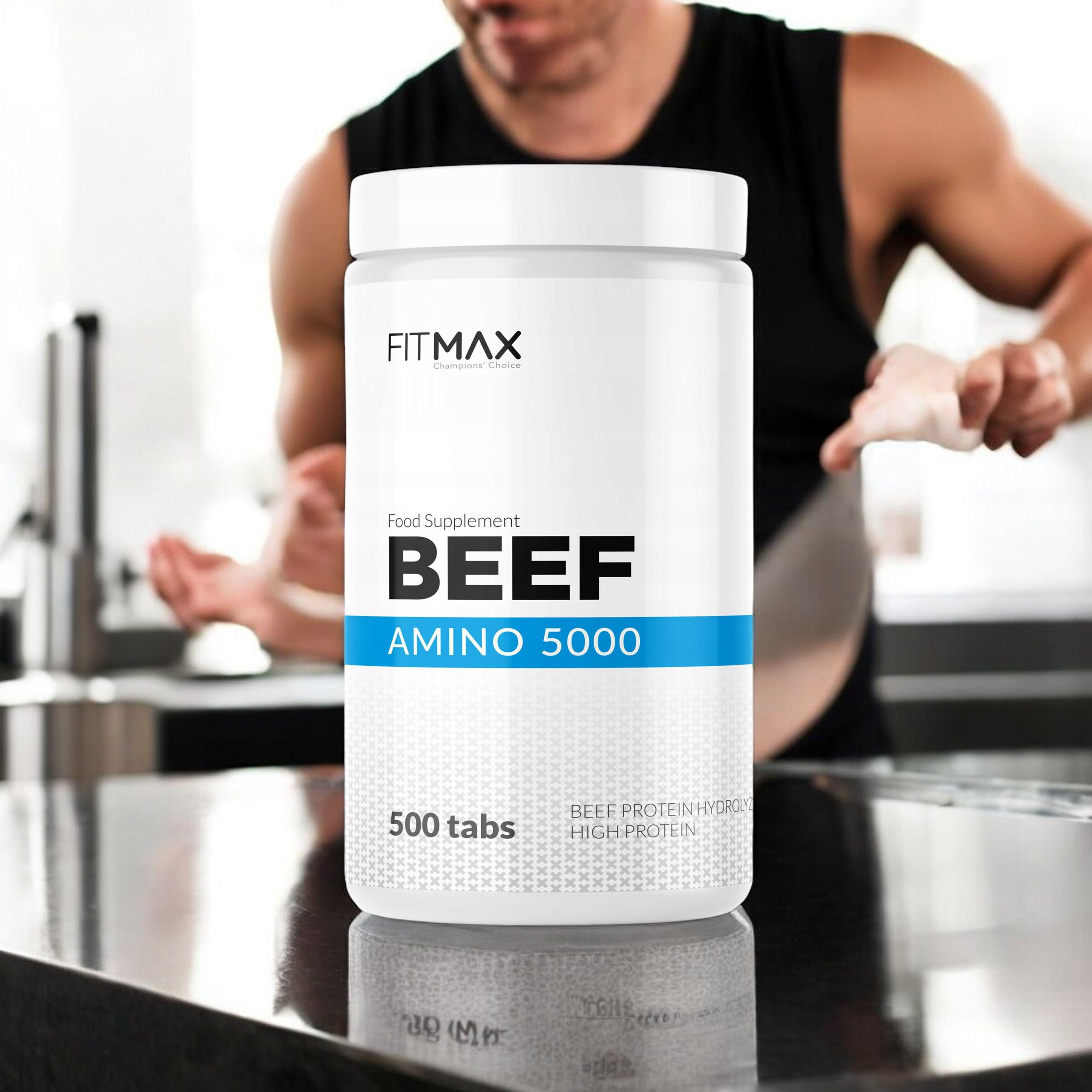 FITMAX Beef Amino 5000 - 2x 500tabs