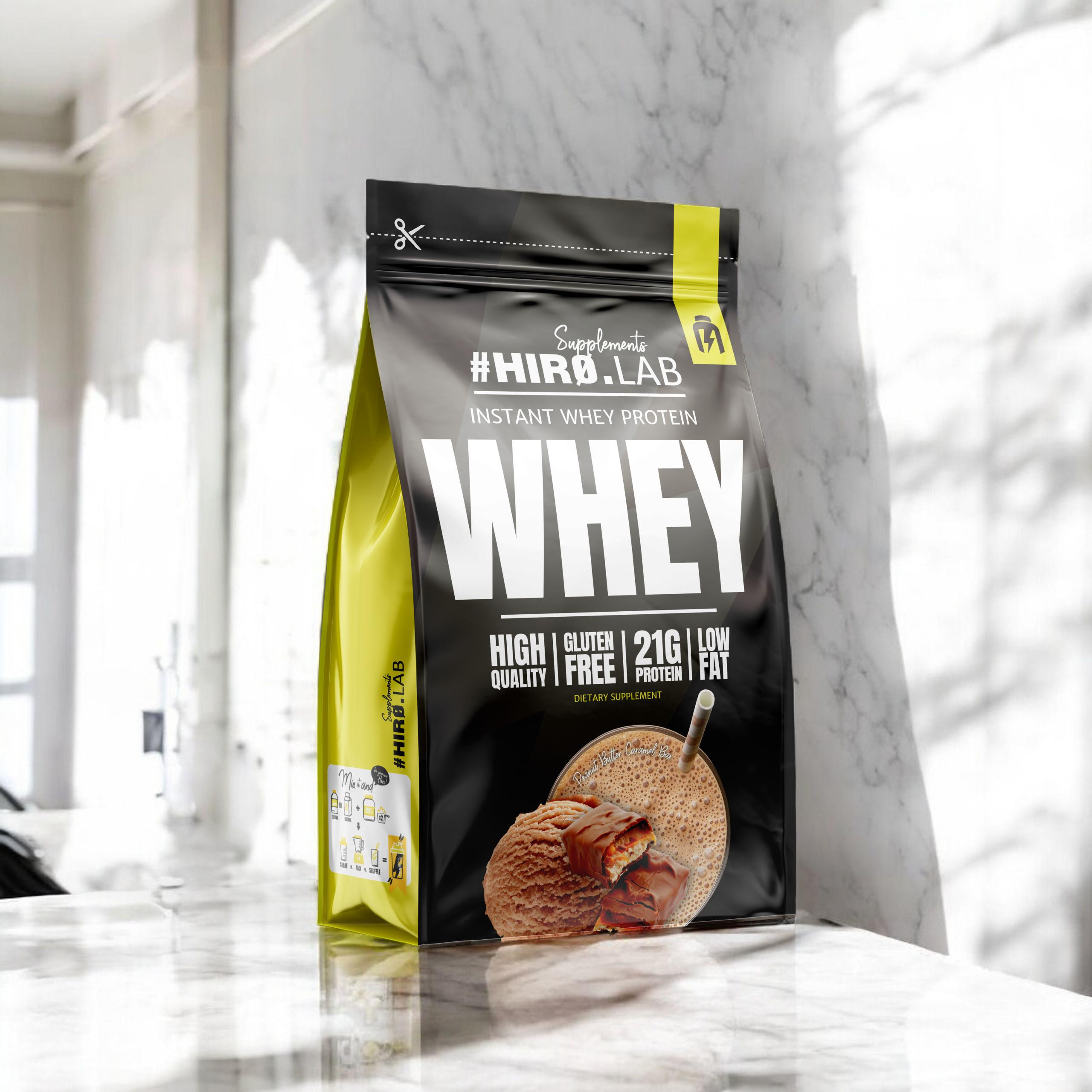 HIRO.LAB Instant Whey Protein - 3x 2000g (BAG)