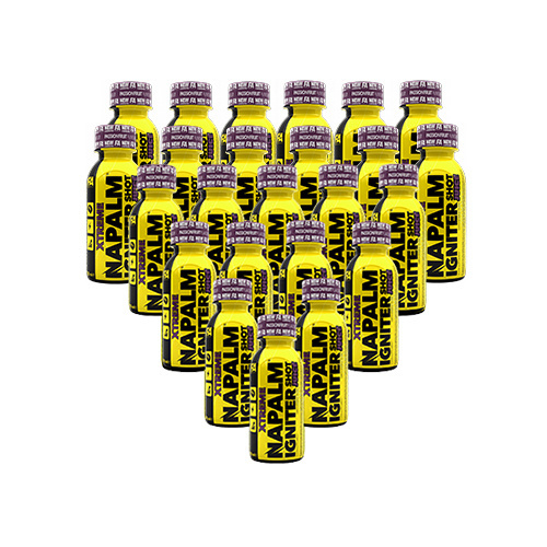 FITNESS AUTHORITY Xtreme Napalm Igniter Juice Shot - 24x 120ml