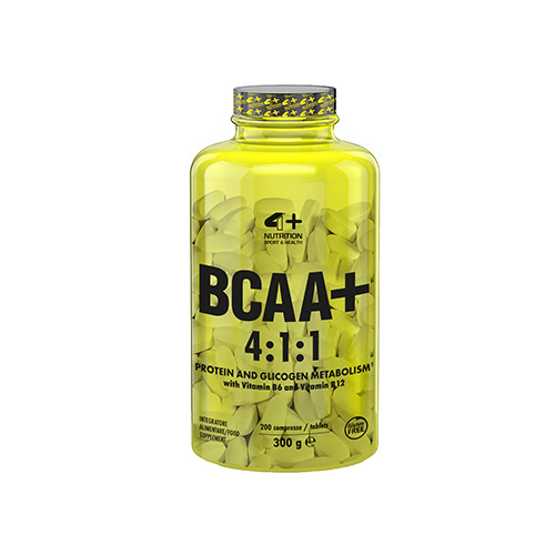 4+ NUTRITION BCAA+ 4:1:1 - 3x 200tabs.