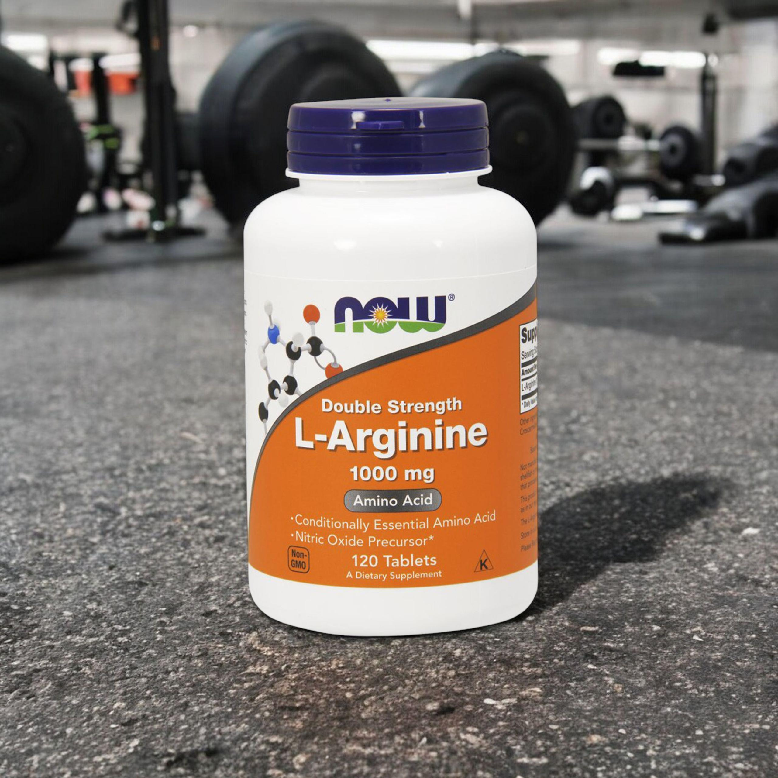 NOW L-Arginine 1000mg - 2x 120tabs