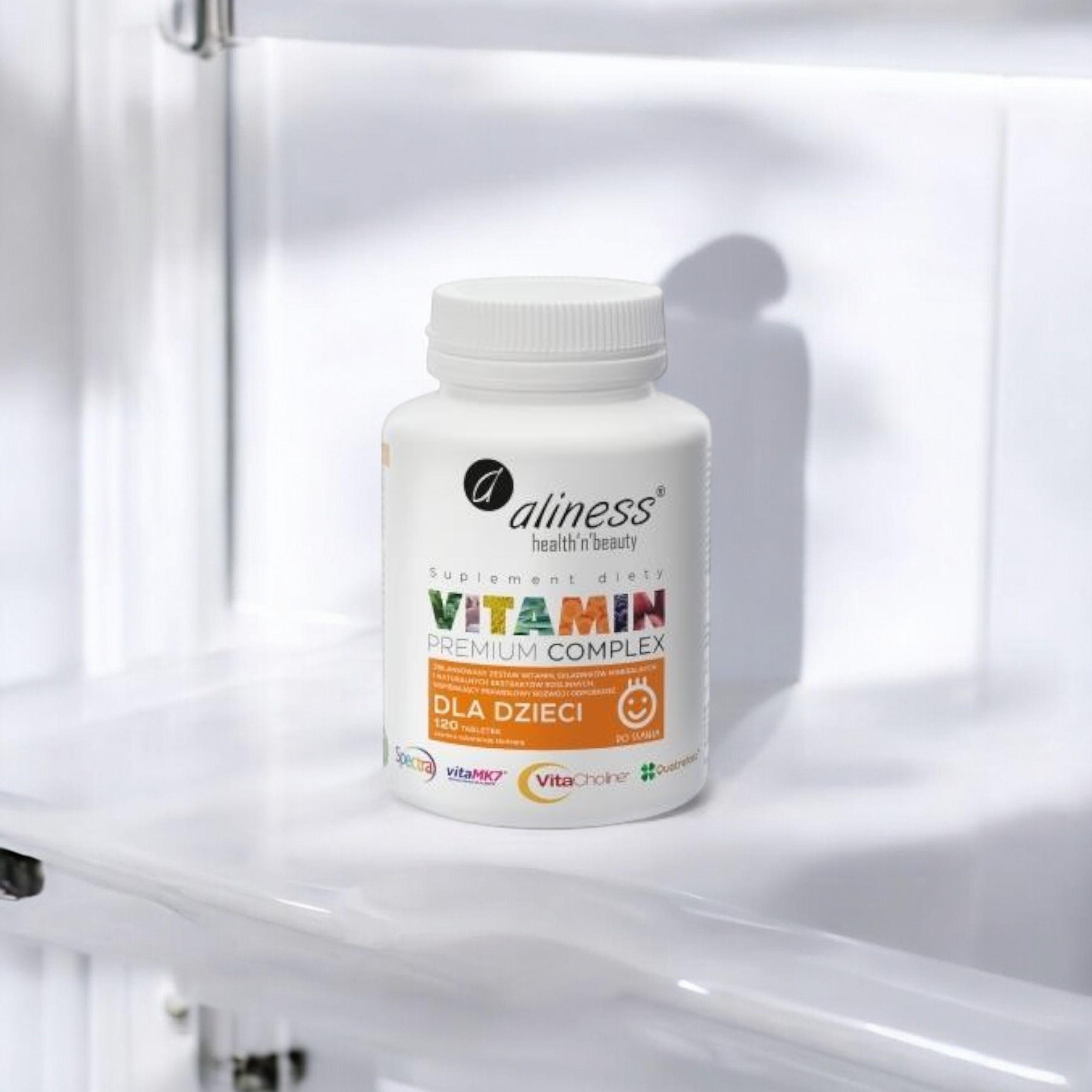 ALINESS - Vitamin Complex dla dzieci - 120tabs.
