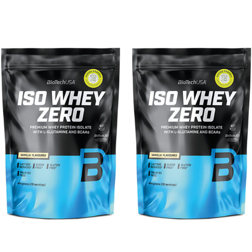 BIOTECH - Iso Whey Zero - 2x 454g - Vanilla