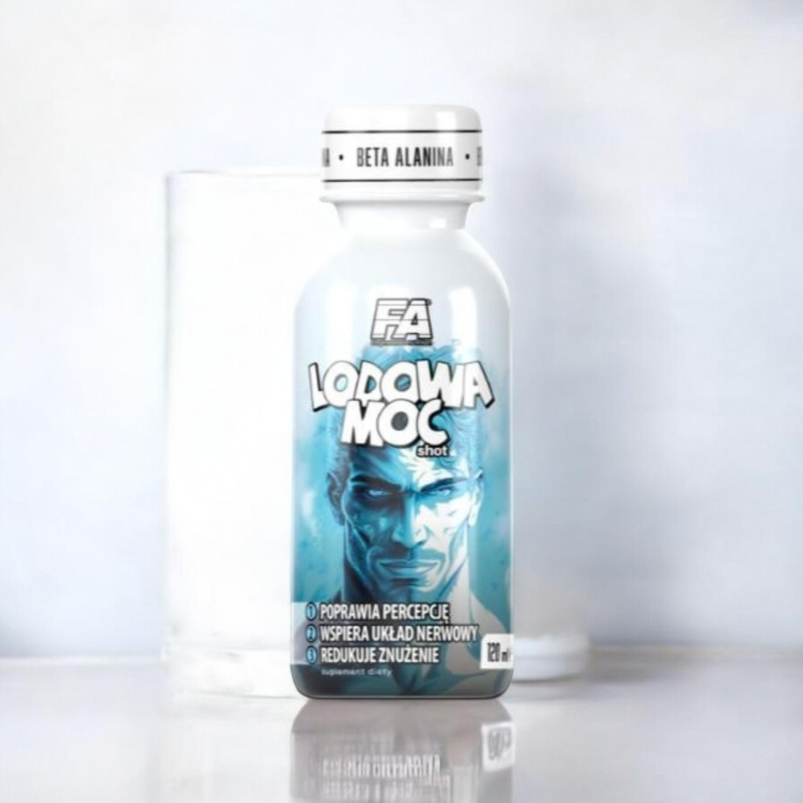 FITNESS AUTHORITY - Lodowa Moc Shot - 2x 120ml - Lemon Ice Tea