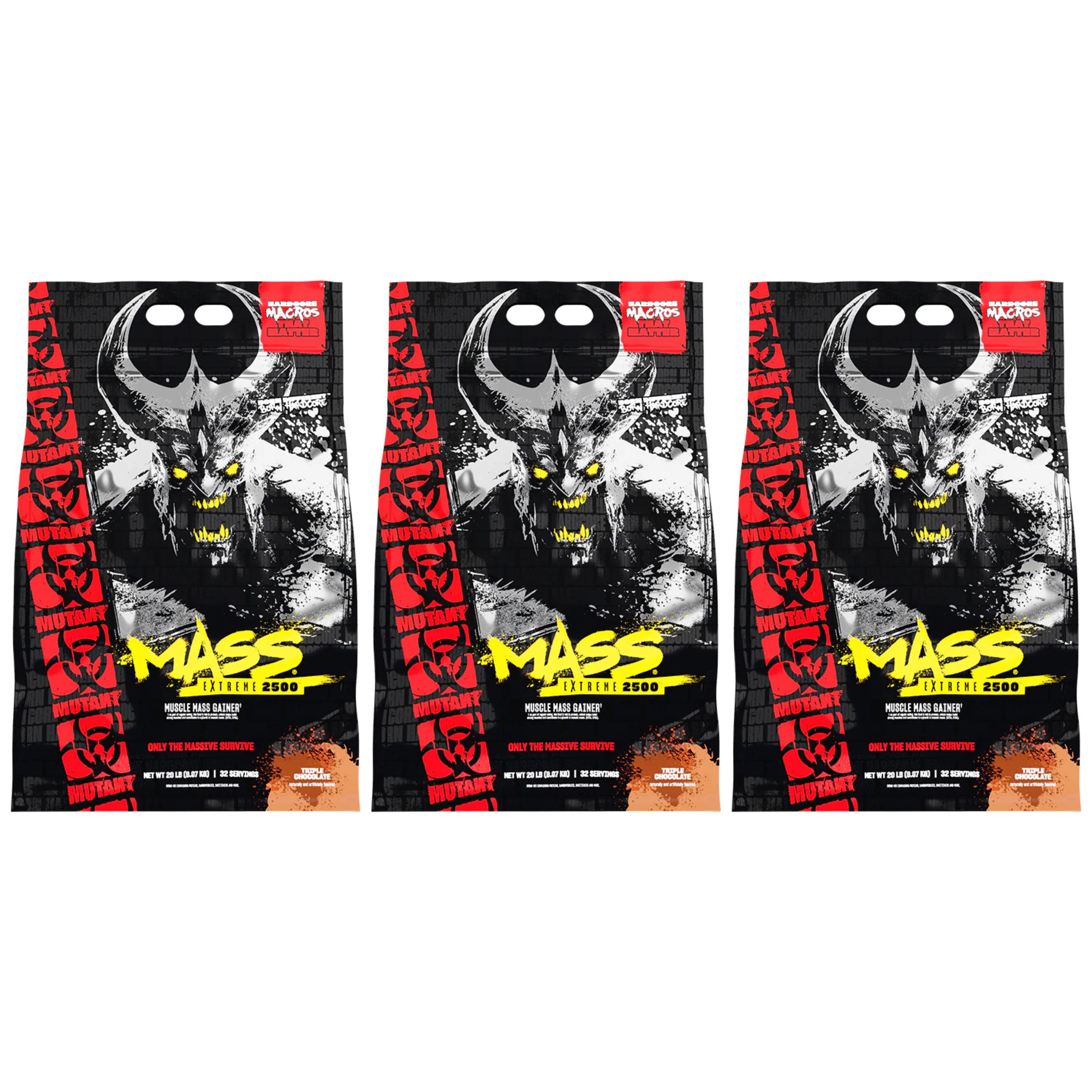 MUTANT Mutant Mass XXXtreme - 3x 9070g