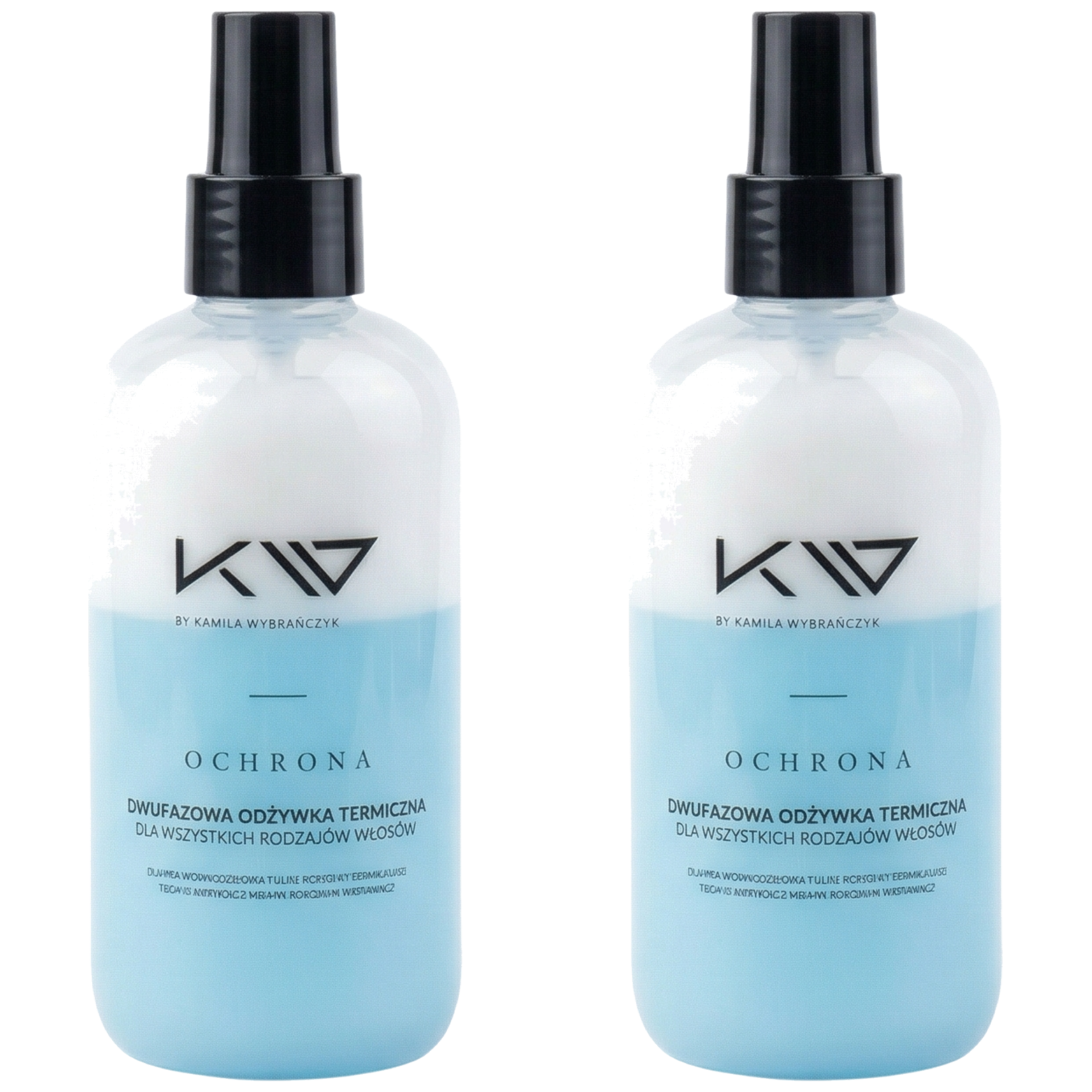 KAMILA WYBRAŃCZYK - Dwufazowa Odżywka Termiczna - 2x 250ml