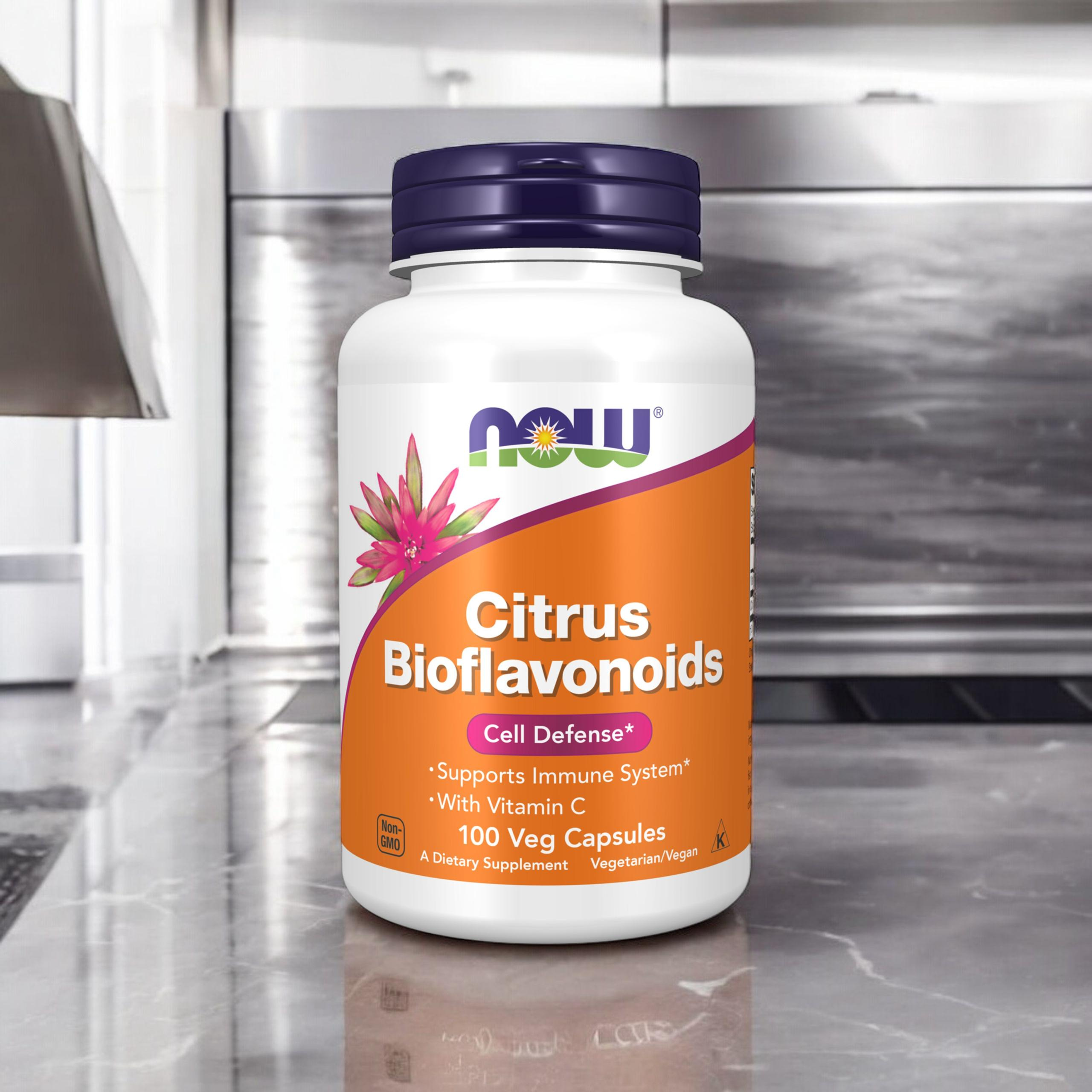 NOW Citrus Bioflavonoids 700mg - 100vcaps - WYPRZEDAŻ - 31-07
