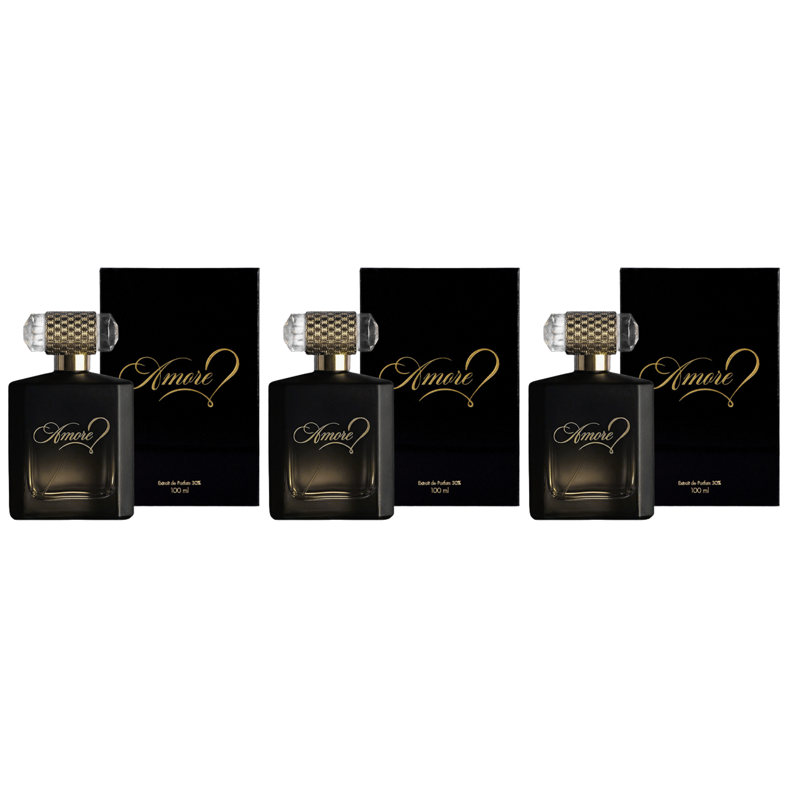 KAMILA WYBRAŃCZYK - Perfumy Amore - 3x 100ml 