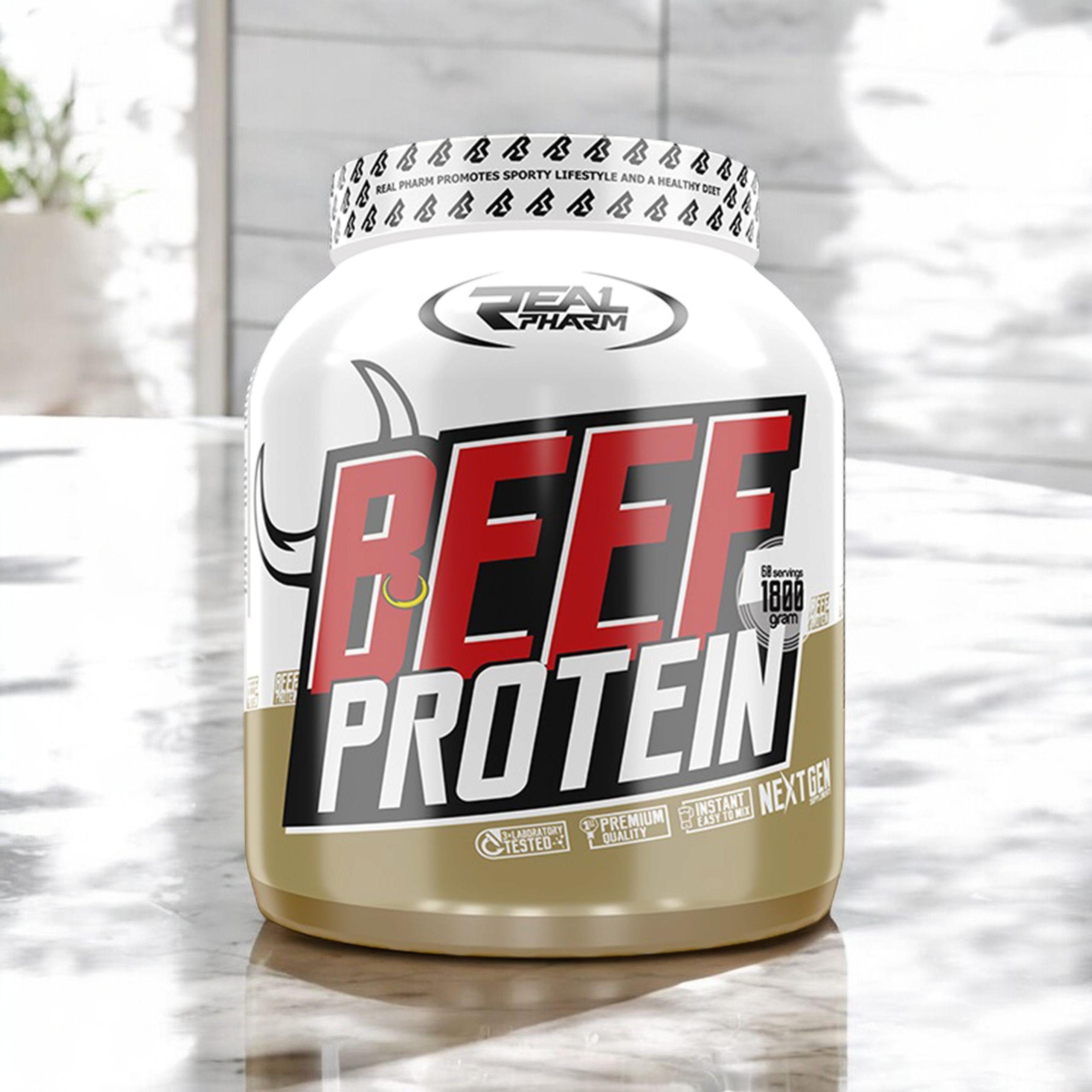 REAL PHARM Beef Protein 85 - 2x 1800g