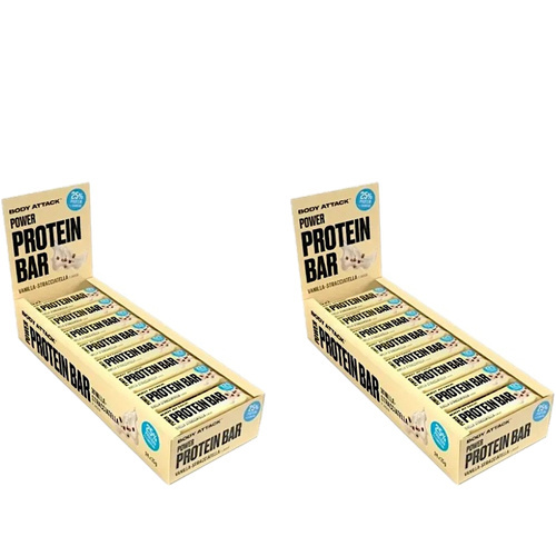 BODY ATTACK - Power Protein Bar - 24x 2x 35g
