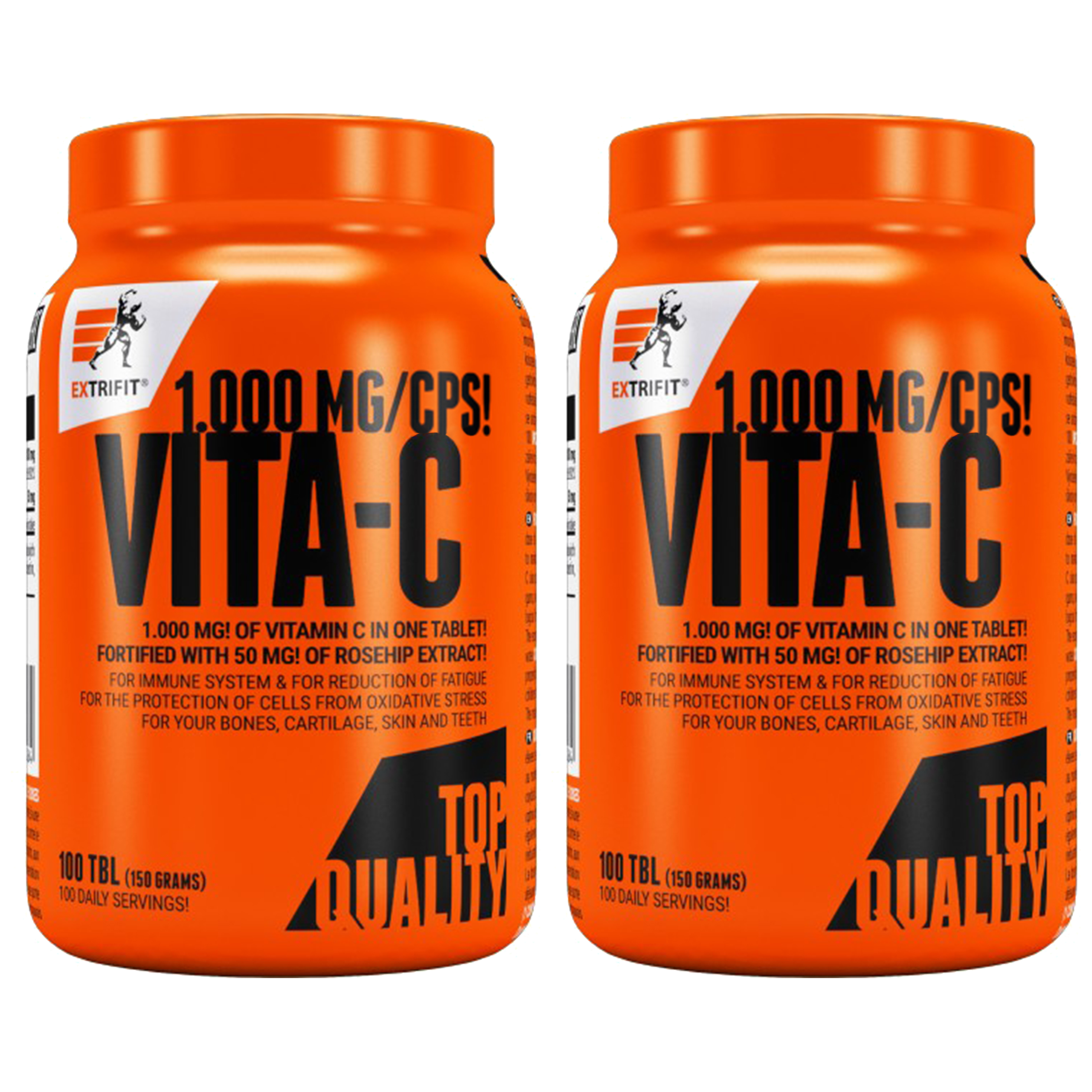EXTRIFIT Vita-C 1000mg Time Release - 2x 100tabs