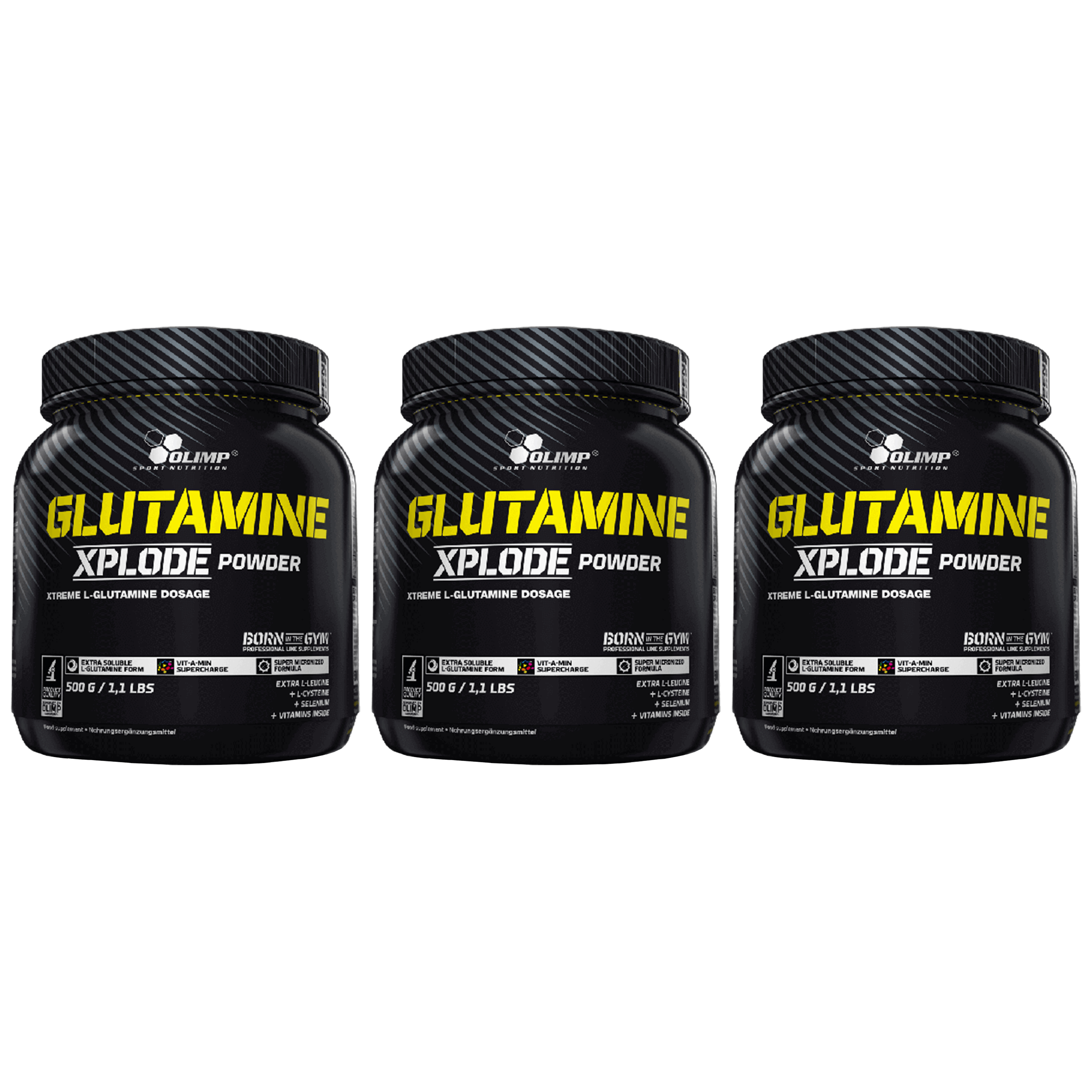 OLIMP Glutamine Xplode - 3x 500g