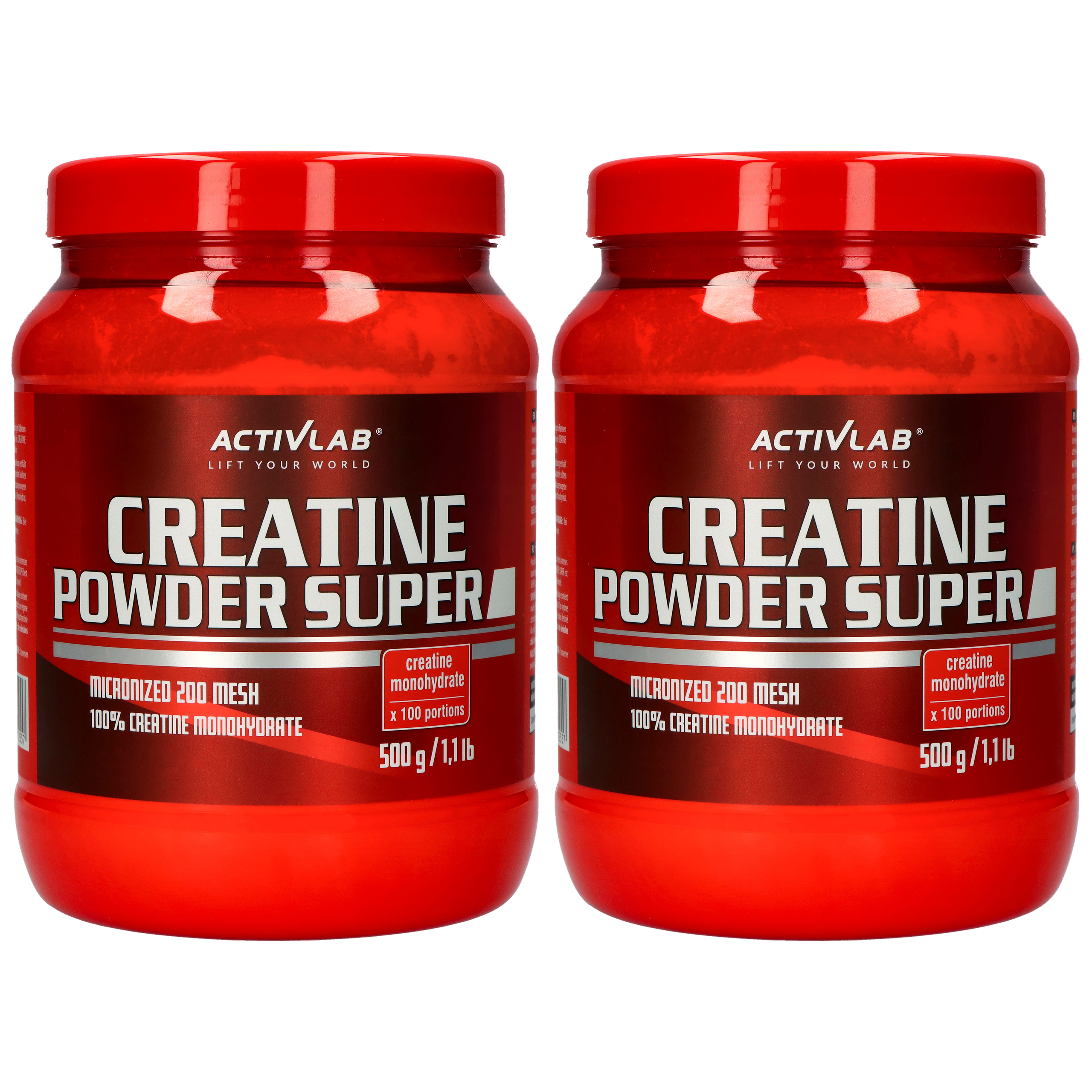 ACTIVLAB Creatine Powder - 2x 500g