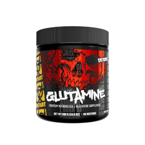 MUTANT Core Glutamine 300g - Verpackung des Nahrungsergänzungsmittels mit reinem L-Glutamin