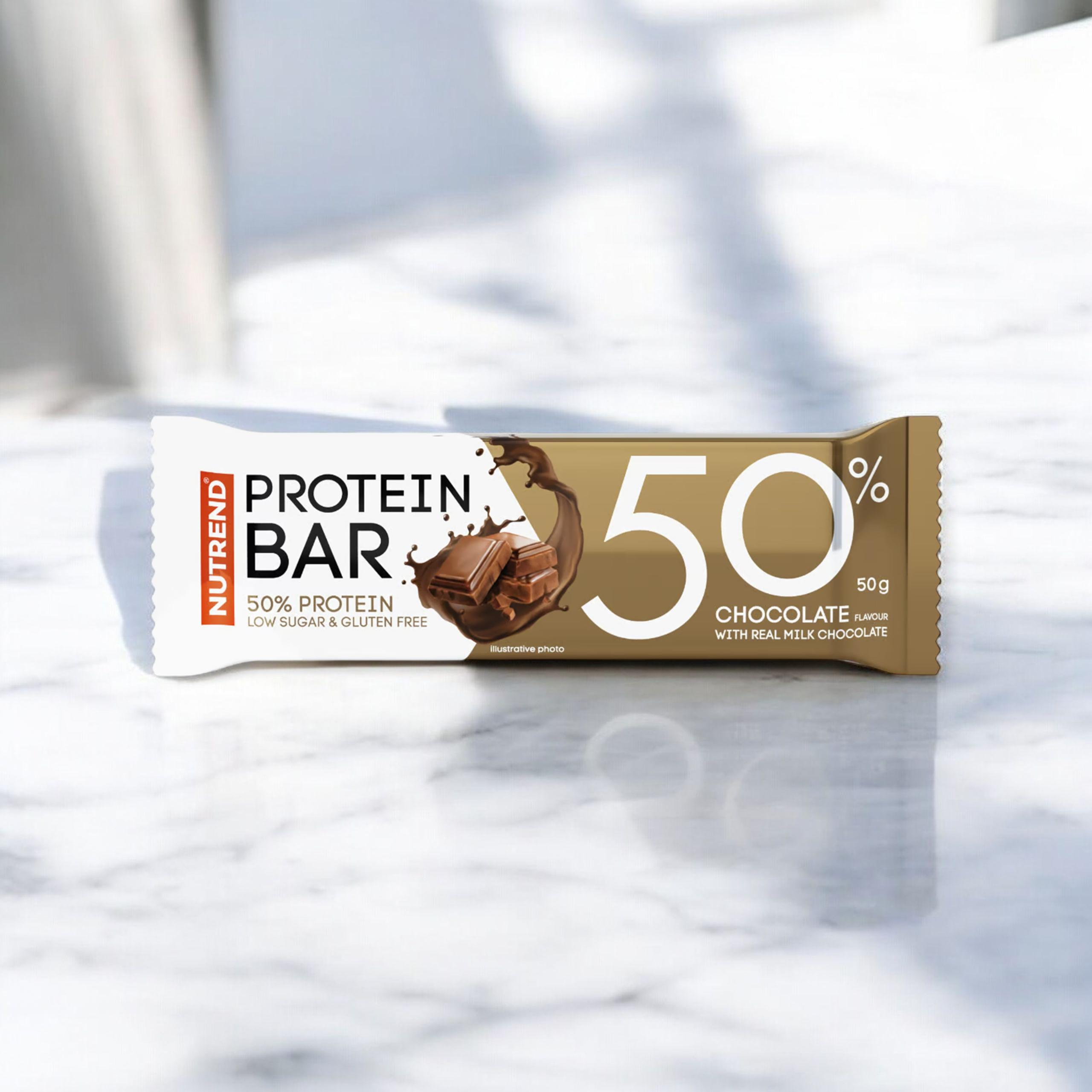 NUTREND - Protein Bar 50% - 2x 50g - Chocolate