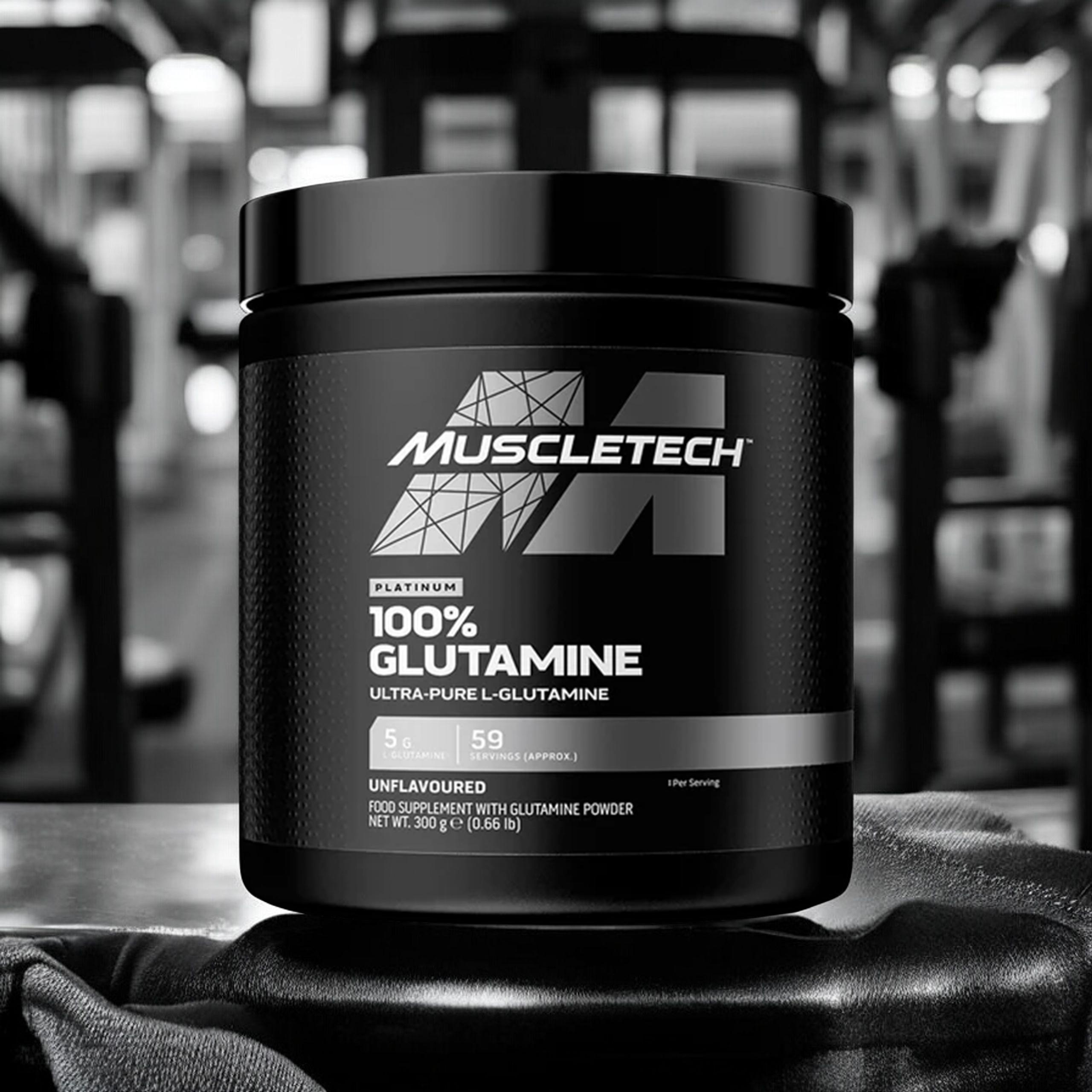 MUSCLE TECH Platinum 100% Glutamine - 300g
