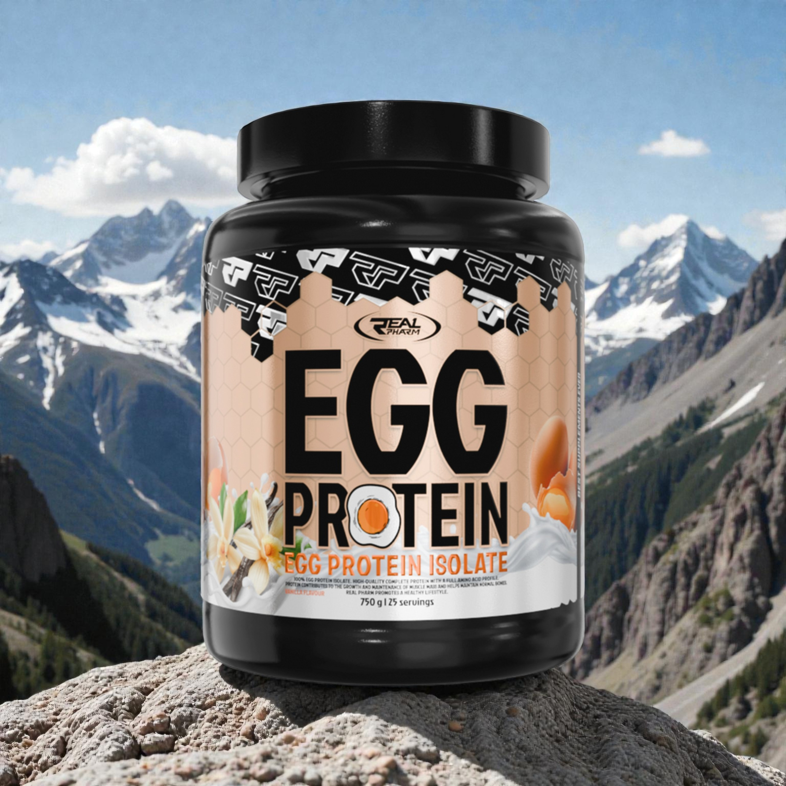 REAL PHARM - Egg Protein Isolate - 2x 750g