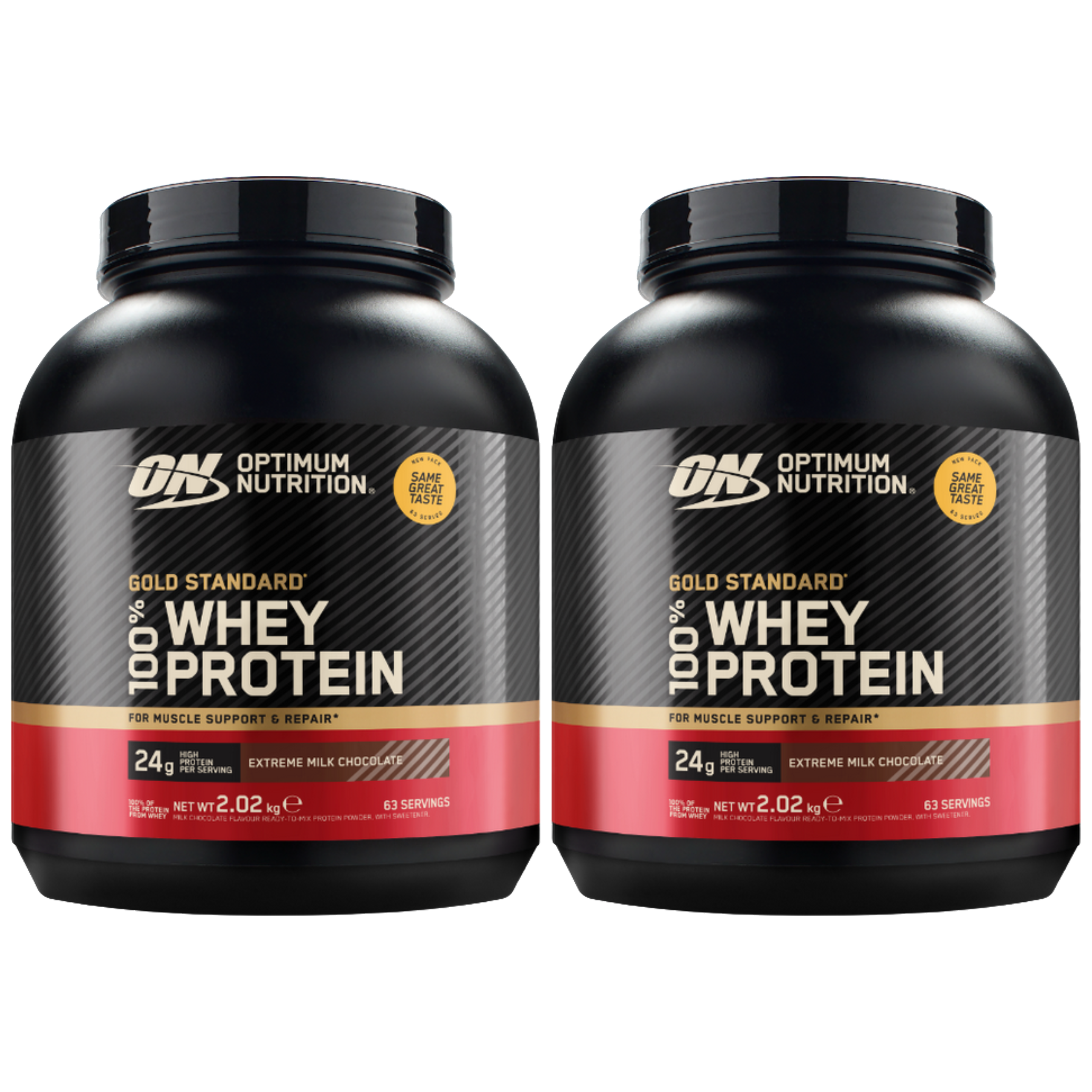 OPTIMUM NUTRITION Whey Gold Standard - 2x 2020g