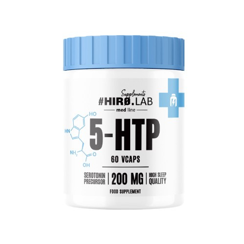 HIRO.LAB 5-HTP 200mg - 60vcaps NIE ODKRYWAĆ