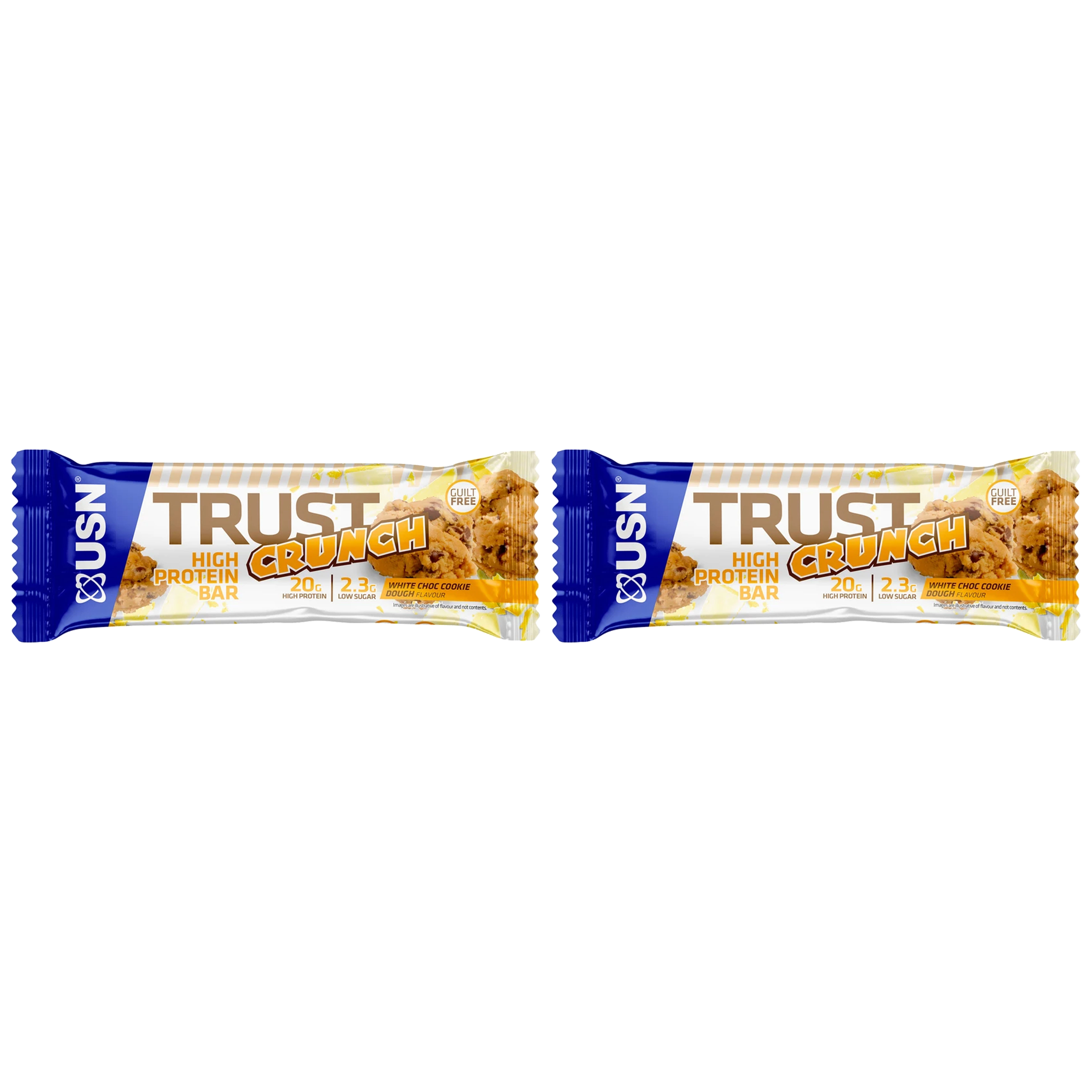 Ultimate Sports Nutrition USN Trust Crunch - 2x 60g