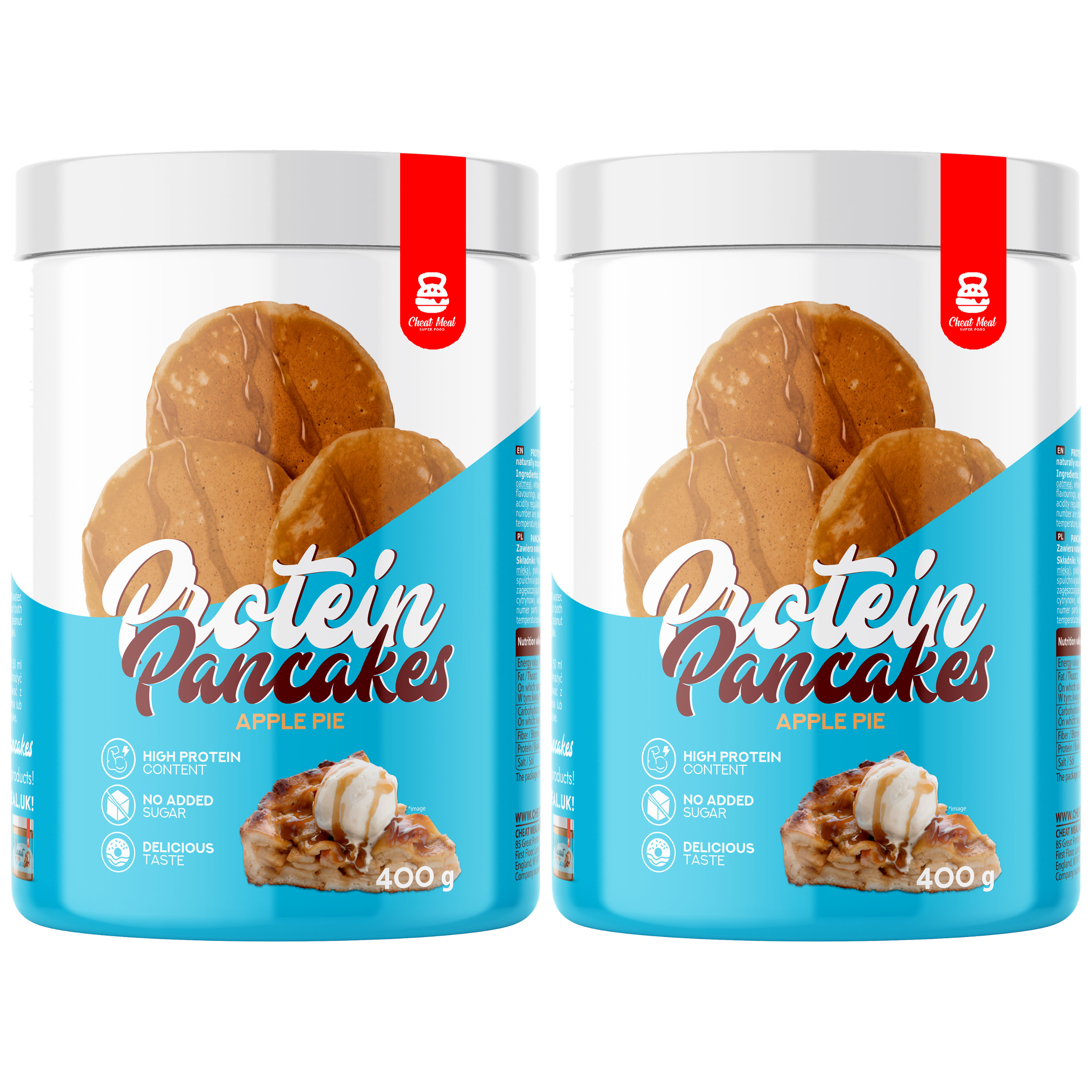 Cheat Meal Nutrition Protein Pancakes - 2x 400g