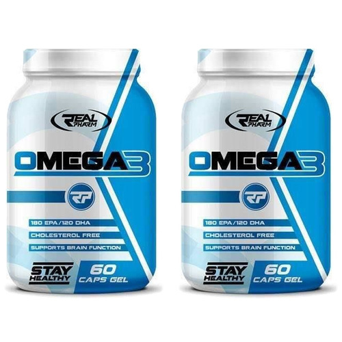 REAL PHARM Omega 3 1000mg - 2x 60soft gels