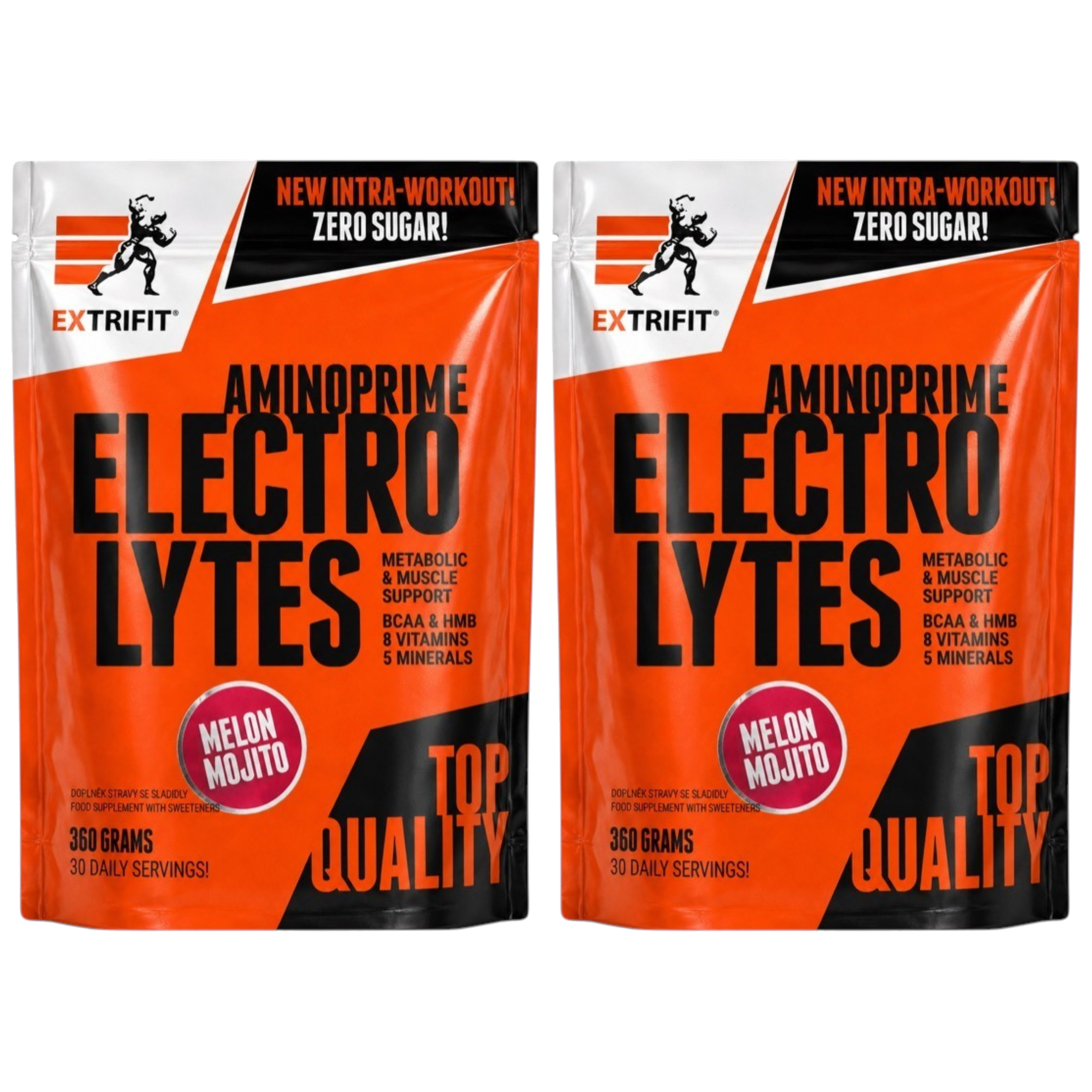 EXTRIFIT - Aminoprime Electrolytes - 2x 360g - Melon Mojito